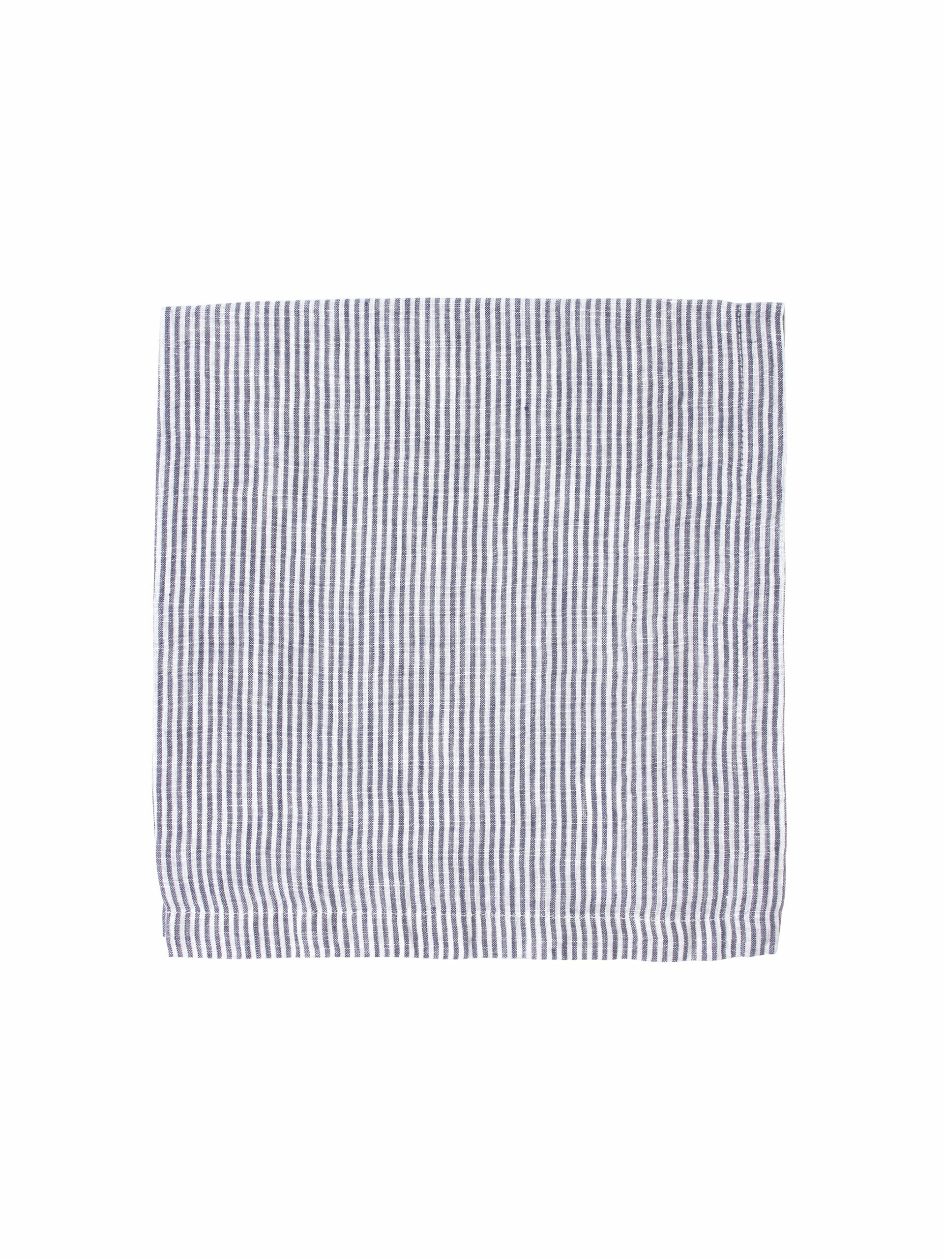 Cape Cod Navy Striped Linen Collection