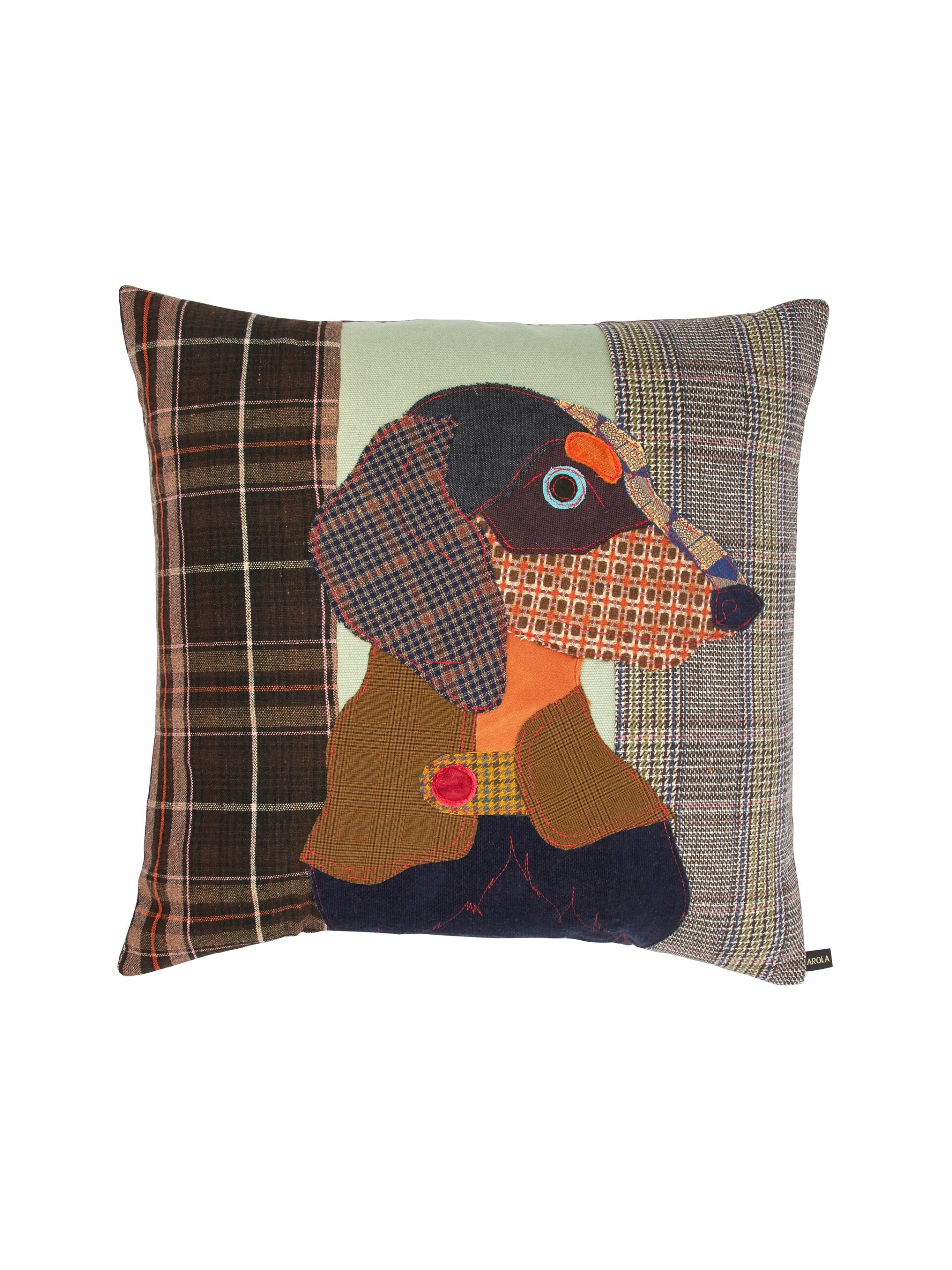 Carola van Dyke Dachshund Pillow