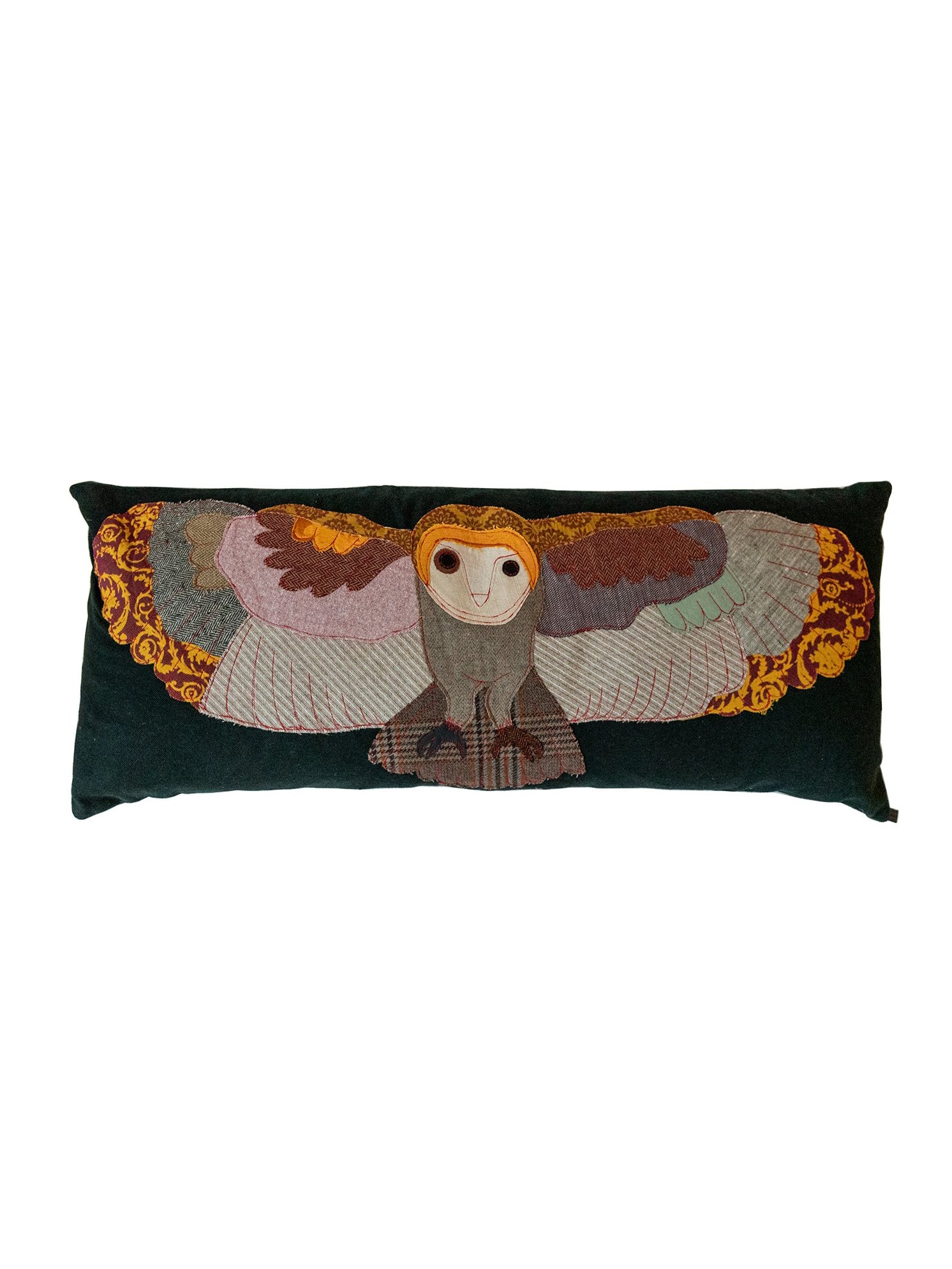 Carola van Dyke Flying Owl Pillow