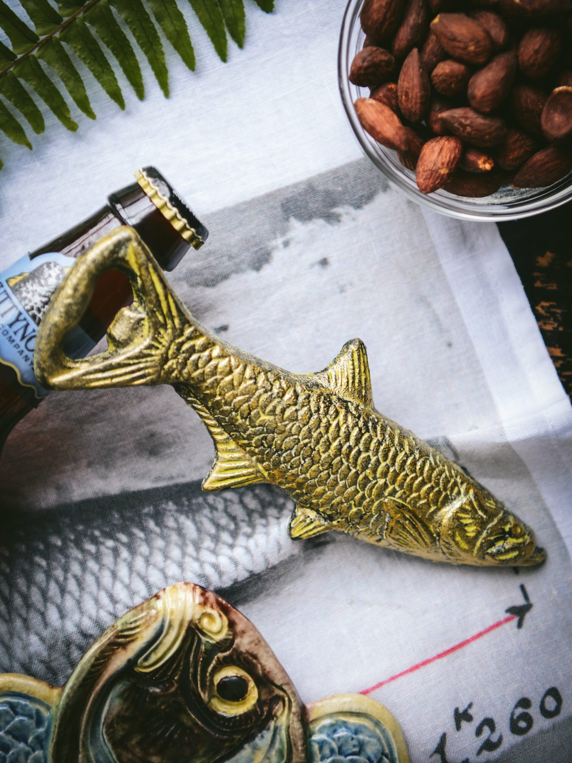 Cast Iron Fish Bottle Opener