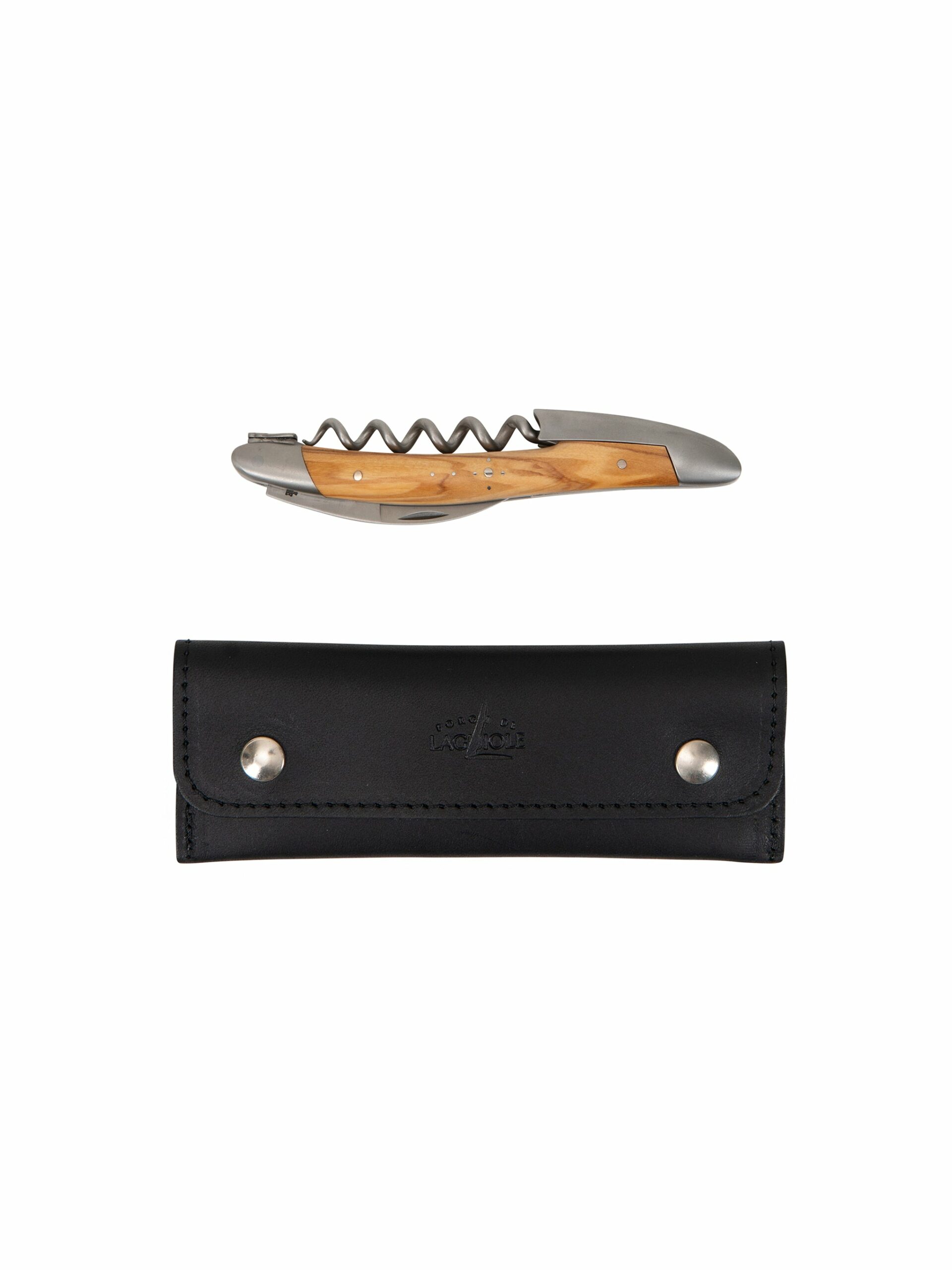 Chateaux de Laguiole Corkscrew Satin Olive Wood