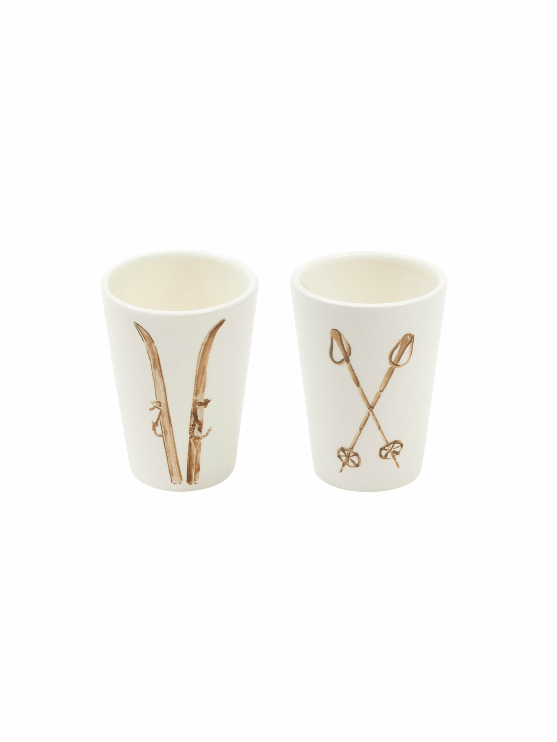 Chehoma Acentielle Ski Espresso Cups