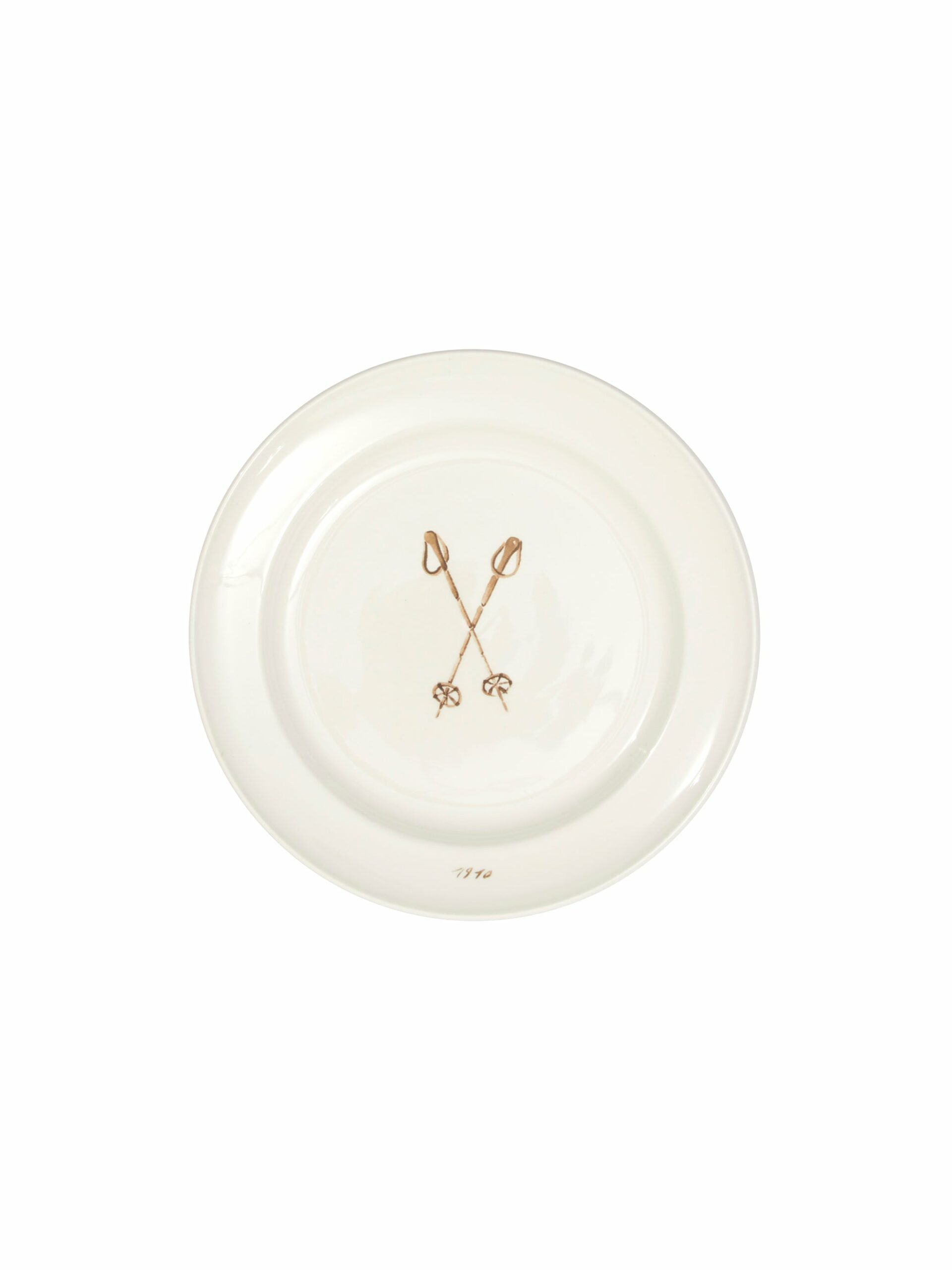 Chehoma Acentielle Ski Salad Plate