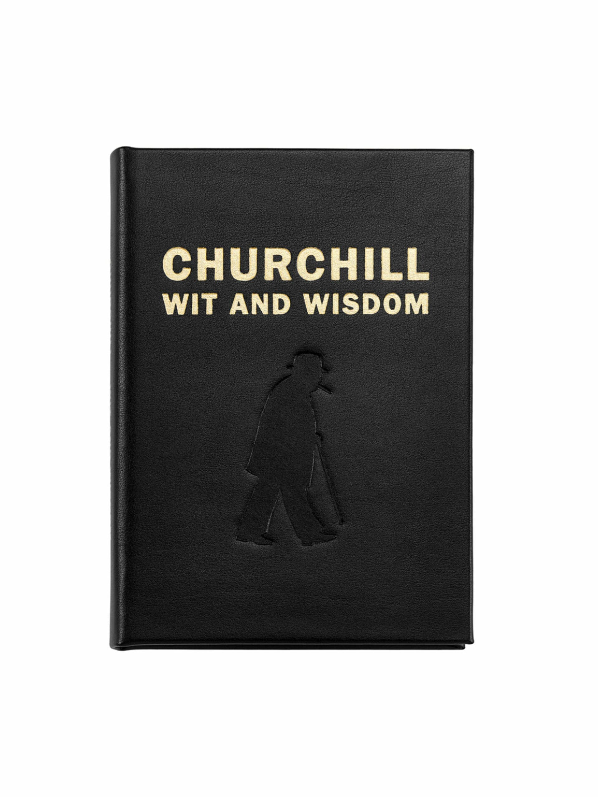 Churchill Wit And Wisdom Leather Bound Edition