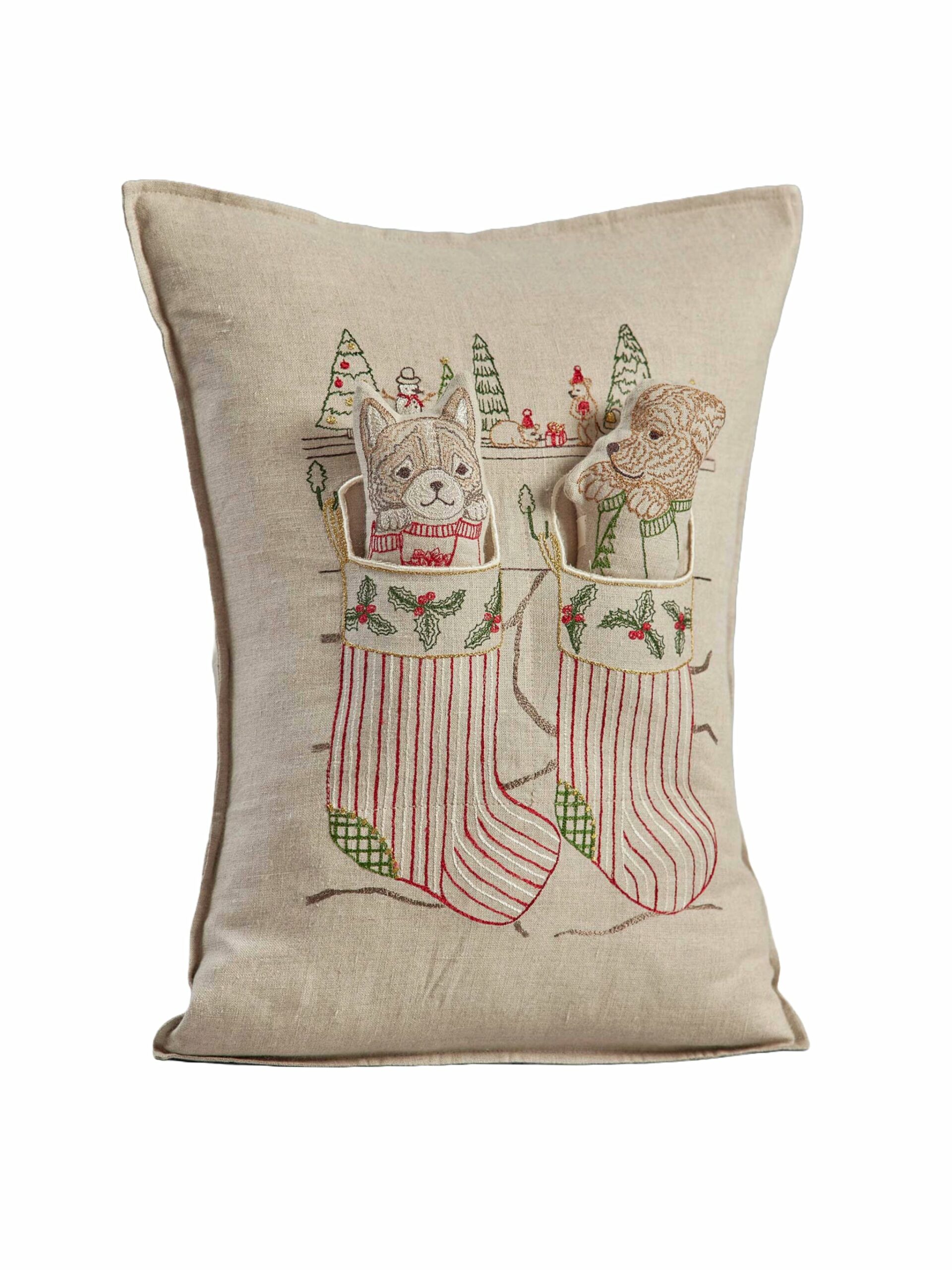 Coral & Tusk Stockings Pocket Pillow