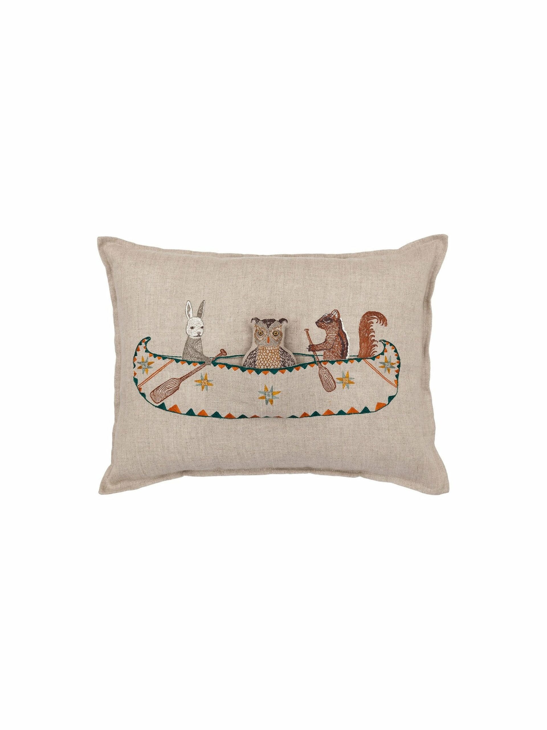 Coral & Tusk Friends Canoe Pocket Pillow