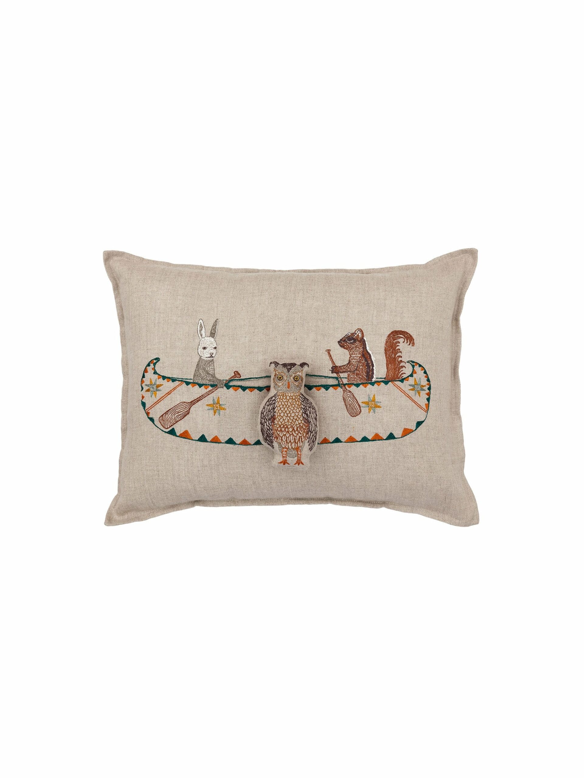 Coral & Tusk Friends Canoe Pocket Pillow