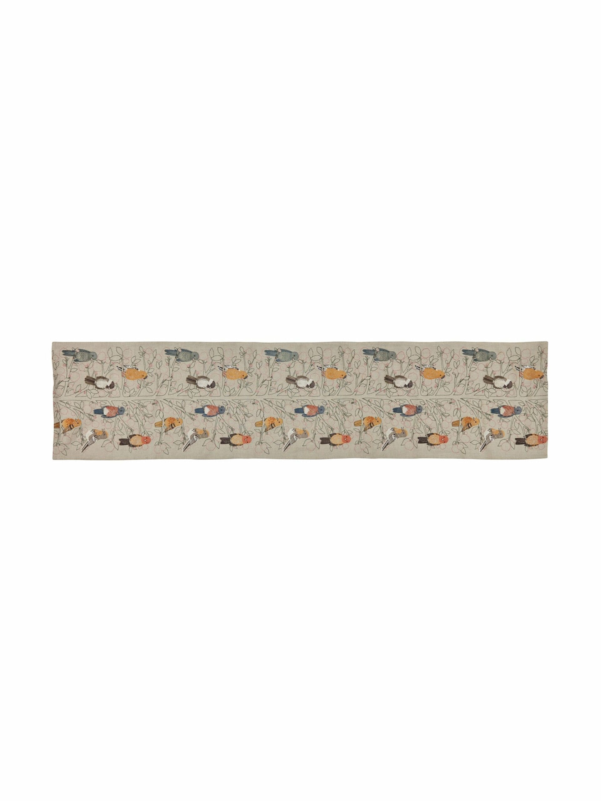 Coral & Tusk Songbirds Tree Table Runner