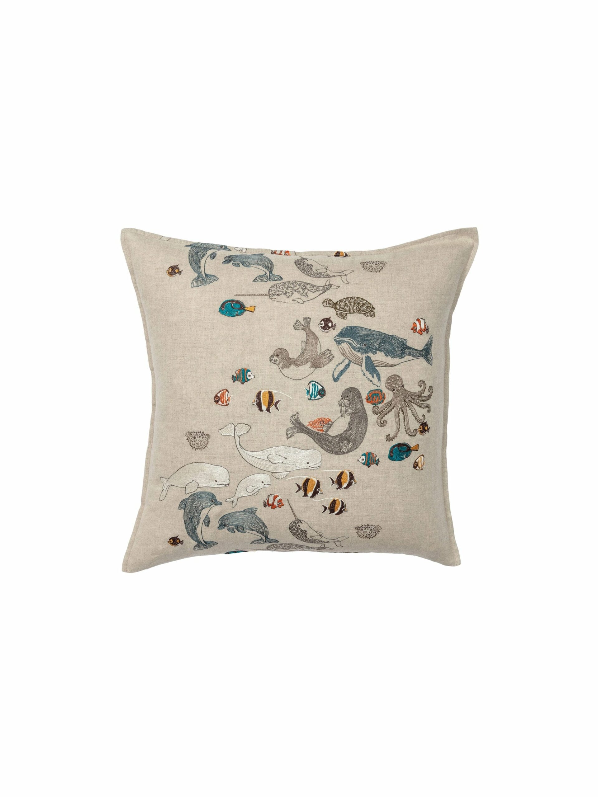 Coral & Tusk Swim Team Pillow