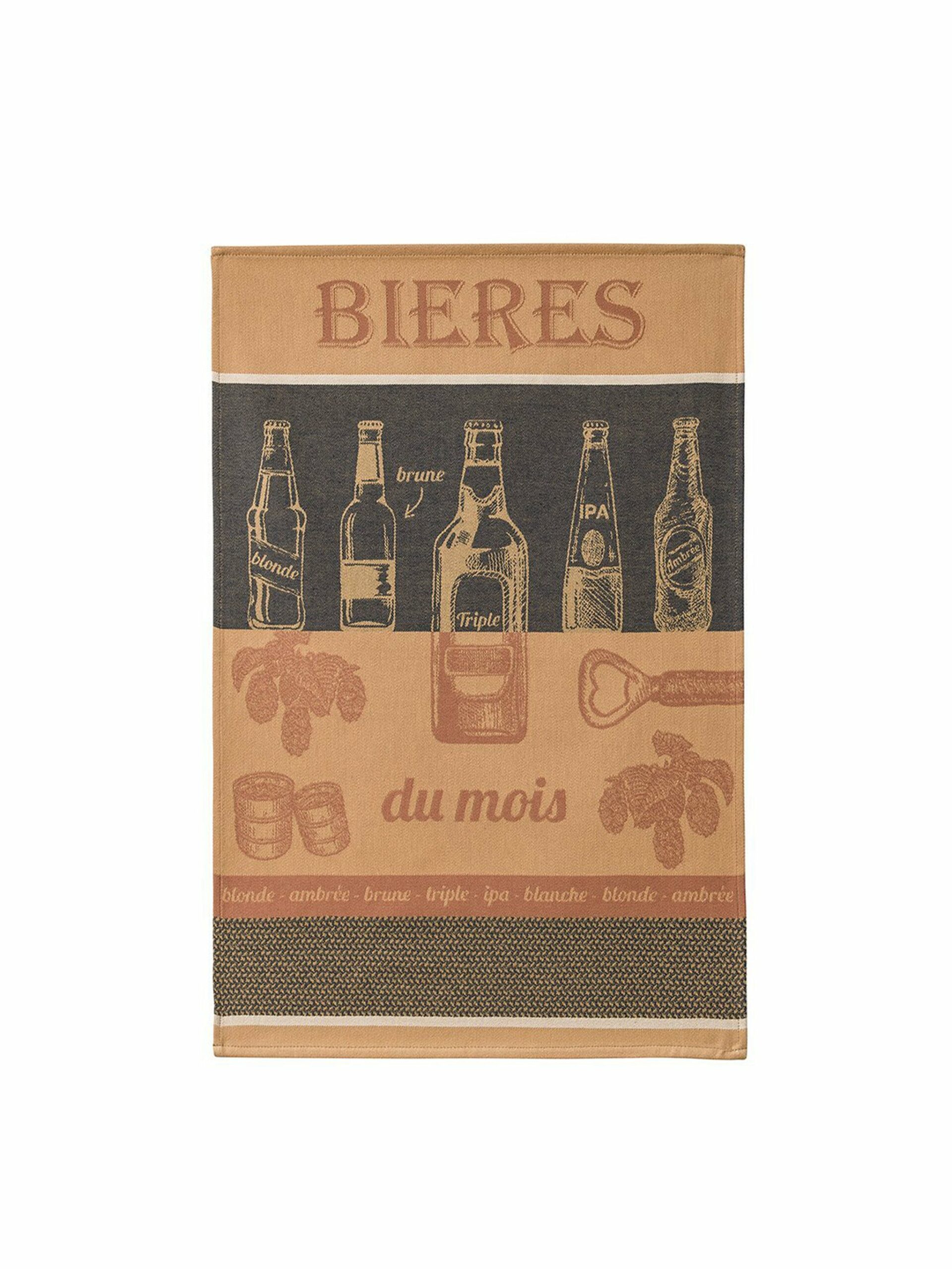 Coucke Beer of the Month Tea Towel