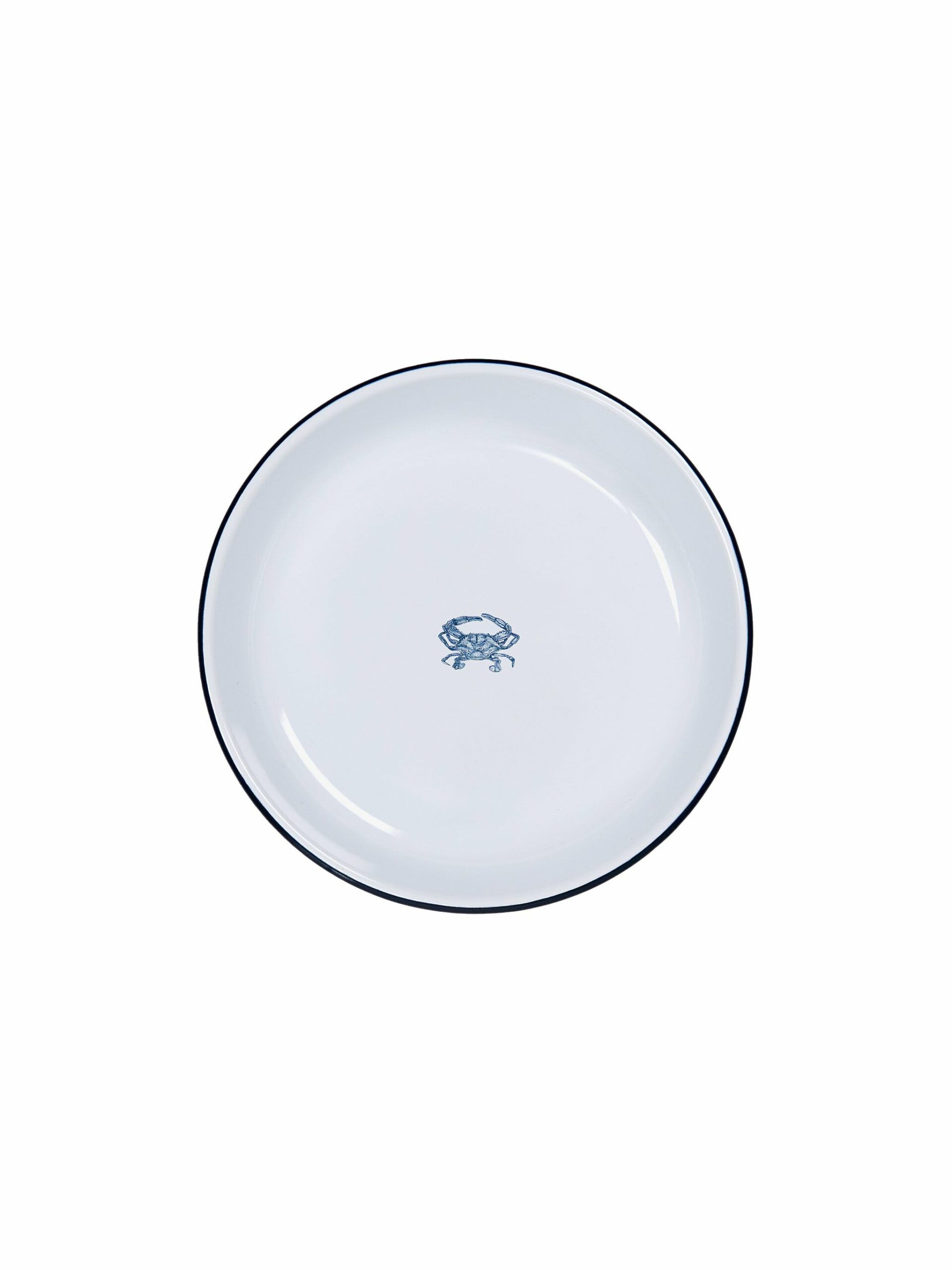 Crow Canyon Crab Rimmed Dinner Plate