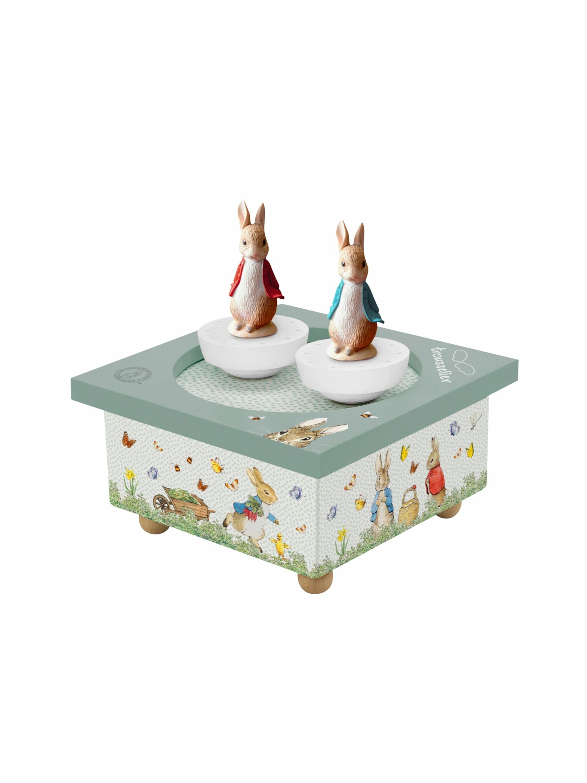 Peter Rabbit Dancing Music Box