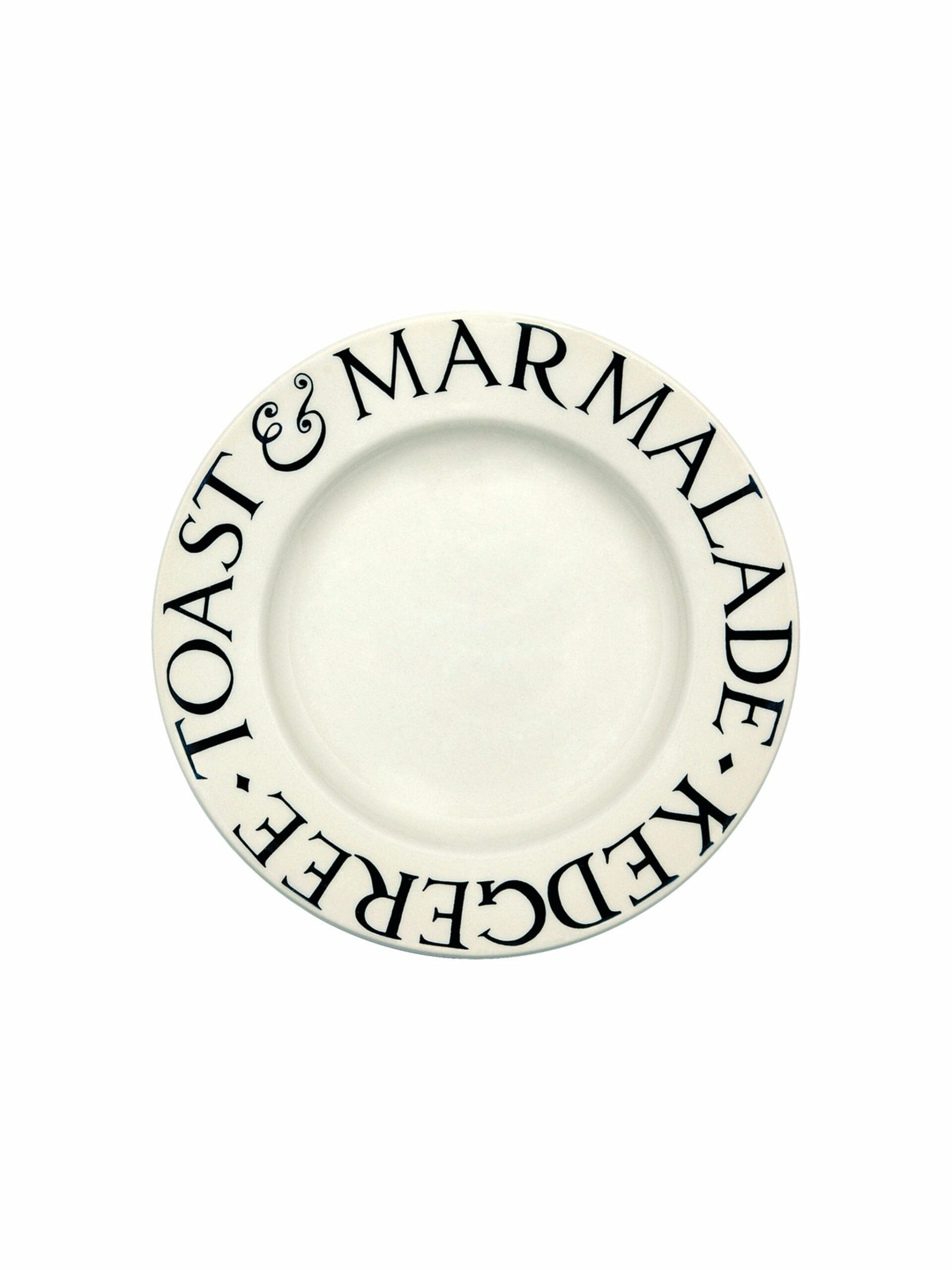 Emma Bridgewater Black Toast 8.5 Inch Plate