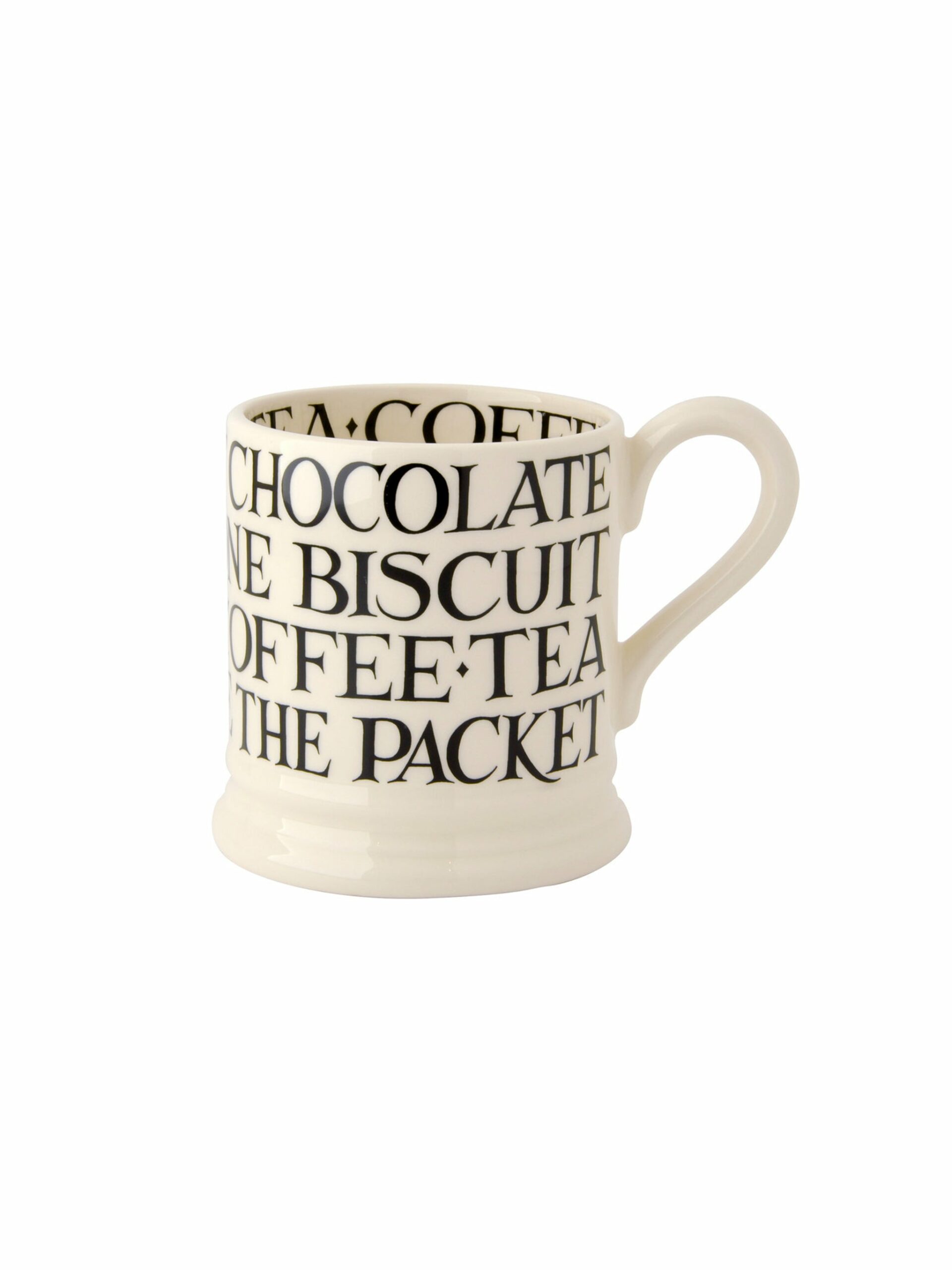 Emma Bridgewater Black Toast Half Pint Mug