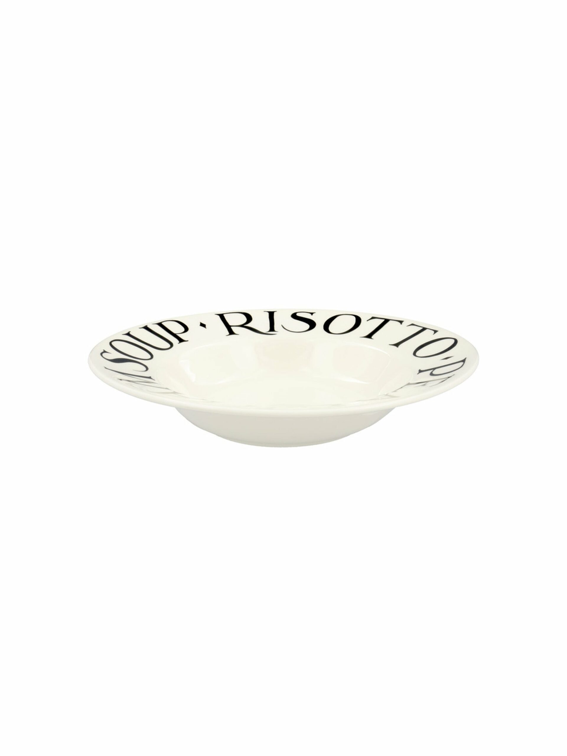 Emma Bridgewater Black Toast Soup Plate