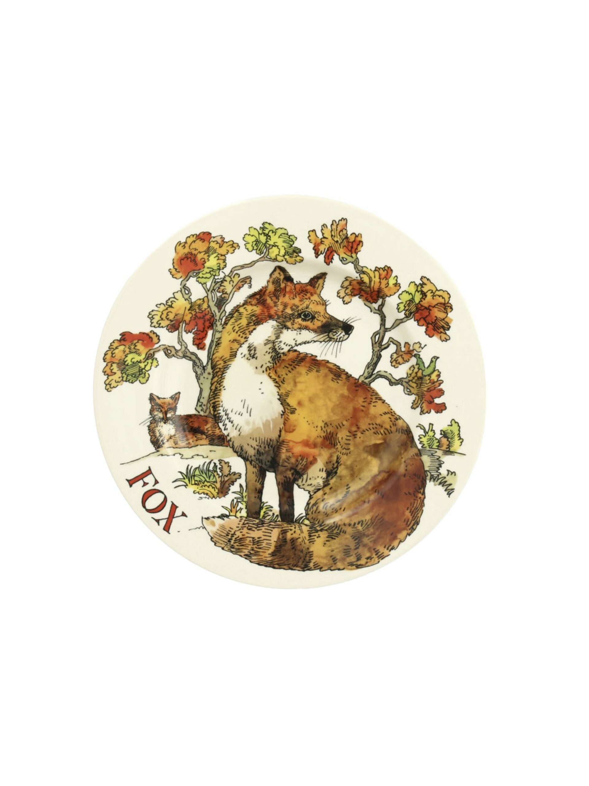 Emma Bridgewater In the Woods Fox 8.5 Inch Plate