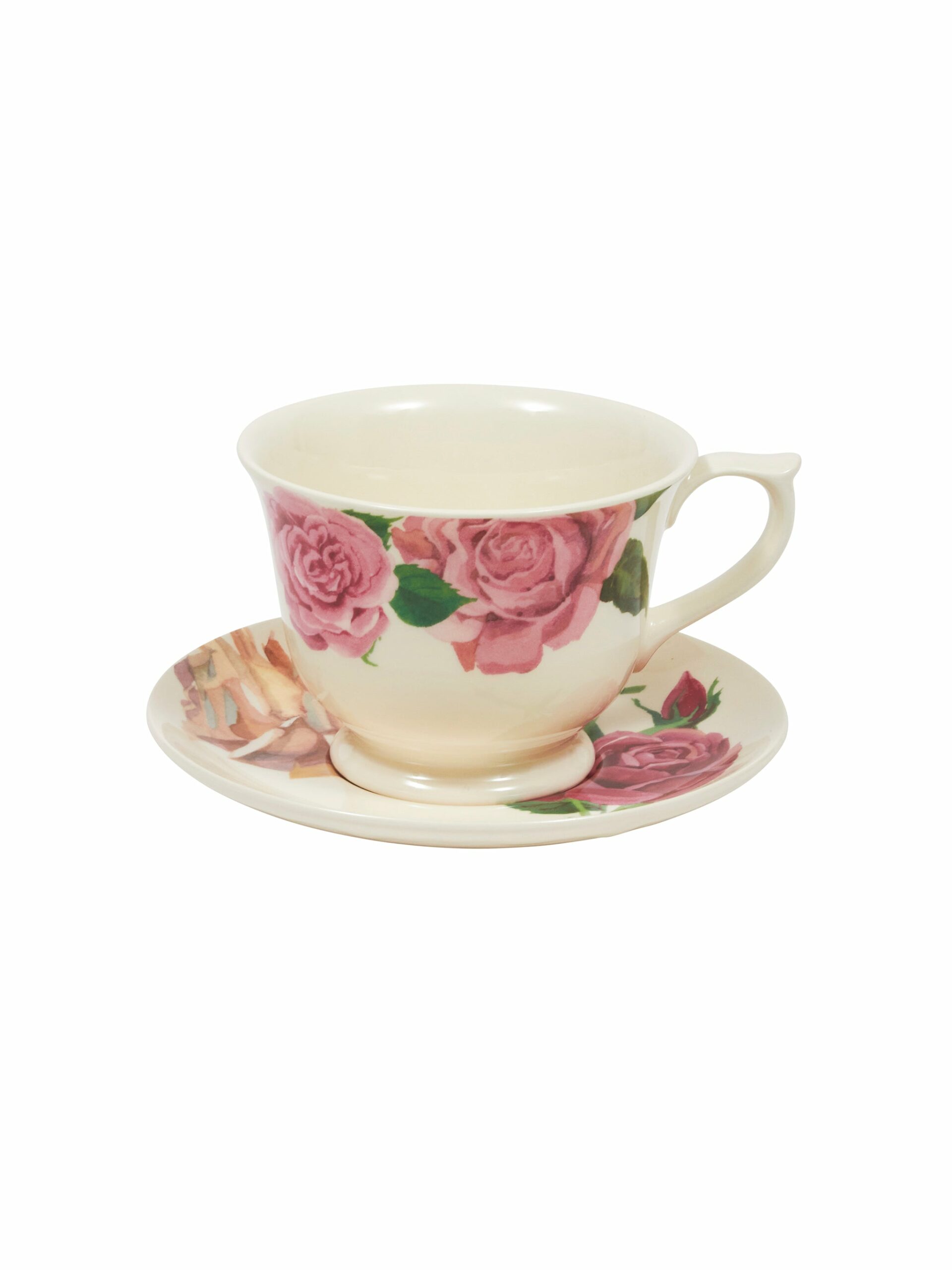 Emma Bridgewater Roses Large Teacup & Saucer