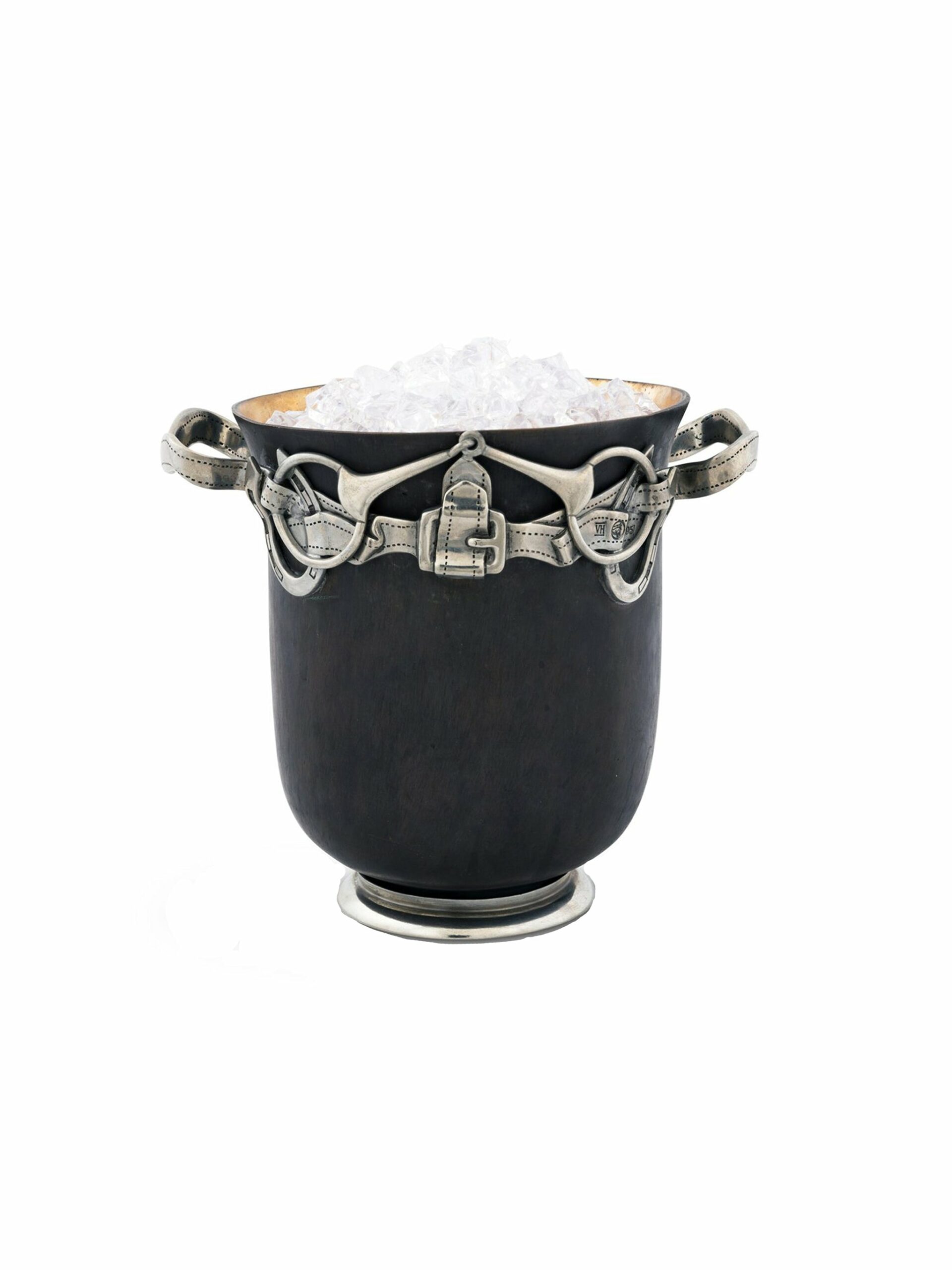 Equestrian Bronze Ice Bucket