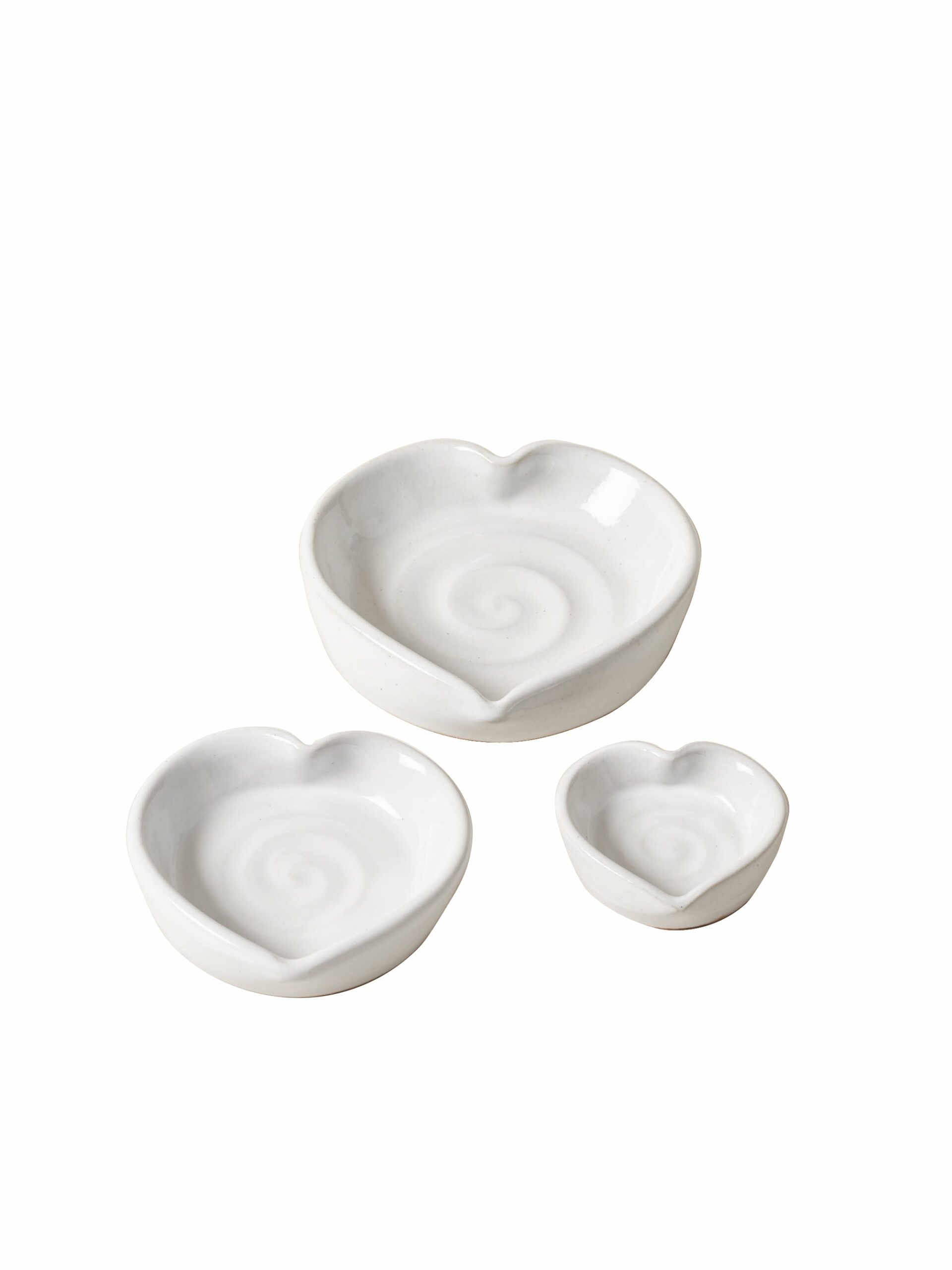 Farmhouse Pottery Heart Candy Dish