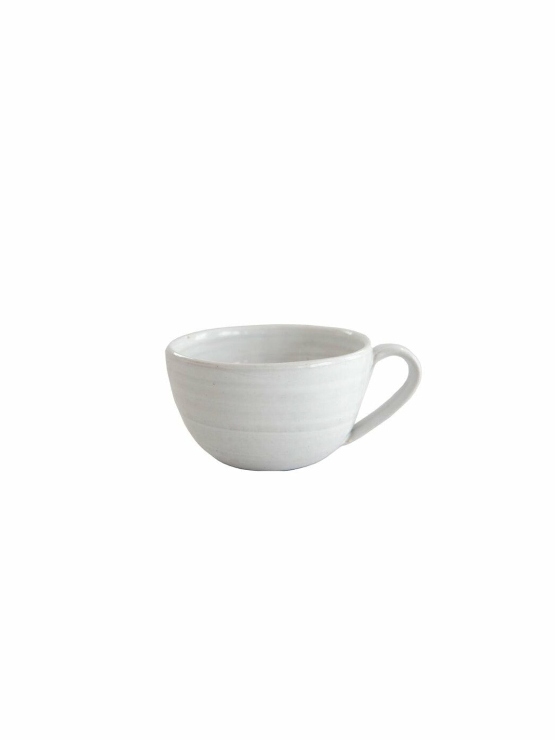 Farmhouse Pottery White Glaze Pantry Mug