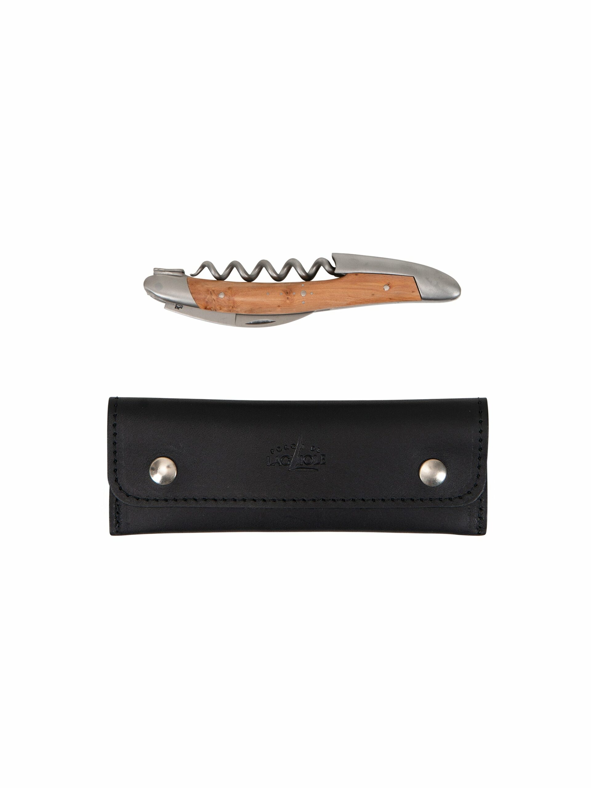 Forge de Laguiole Corkscrew Satin Juniper Wood