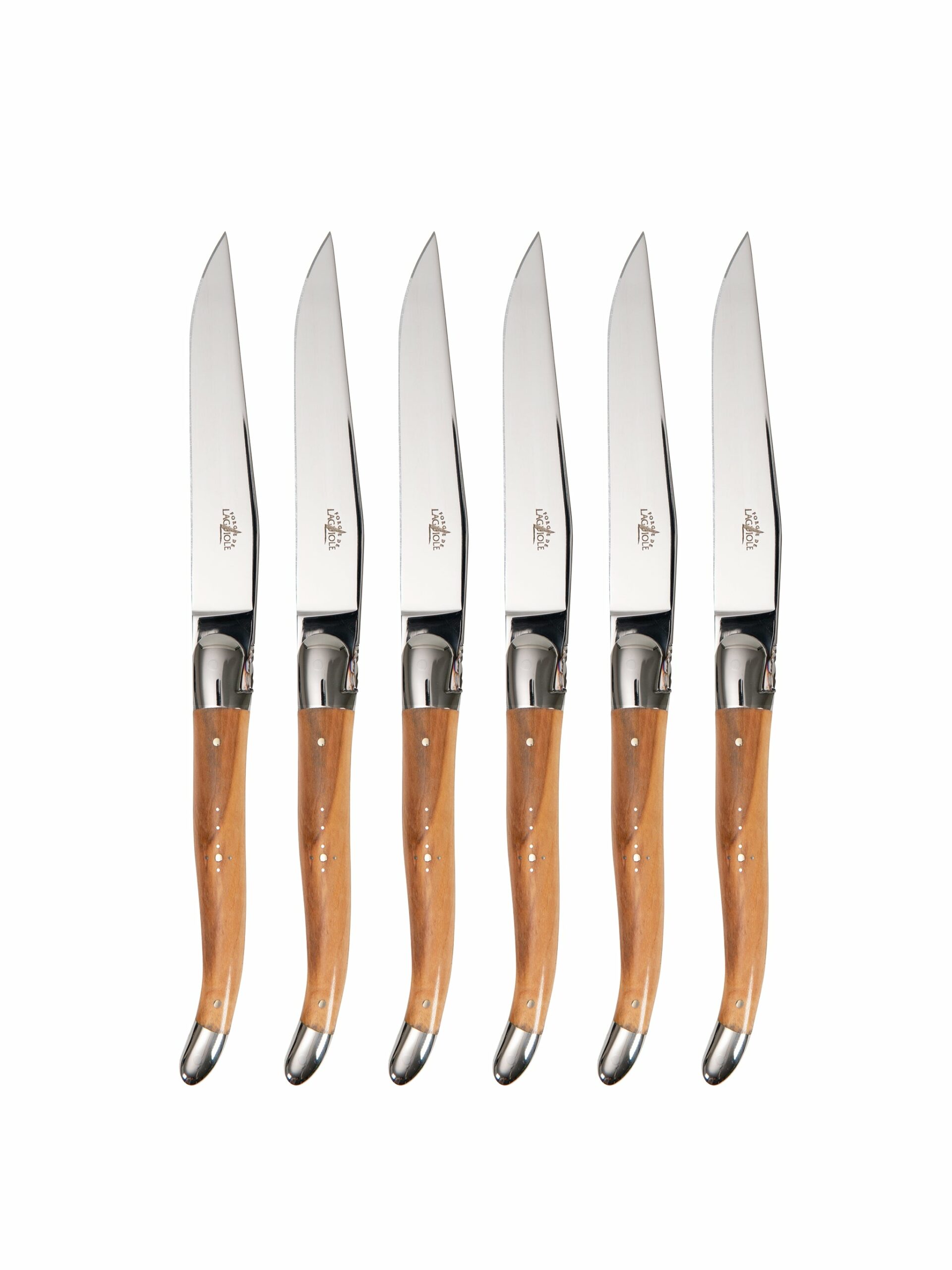 Forge de Laguiole Olive Wood Steak Knives