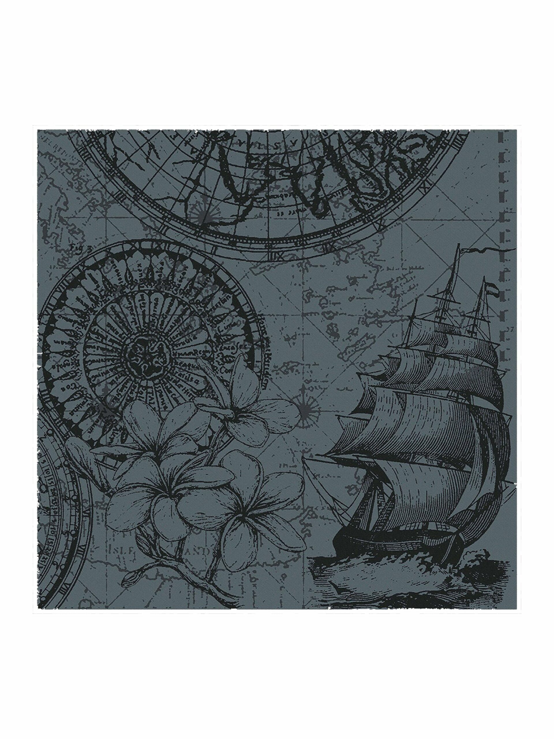 Garnier-Thiebaut Compass Rose Napkins