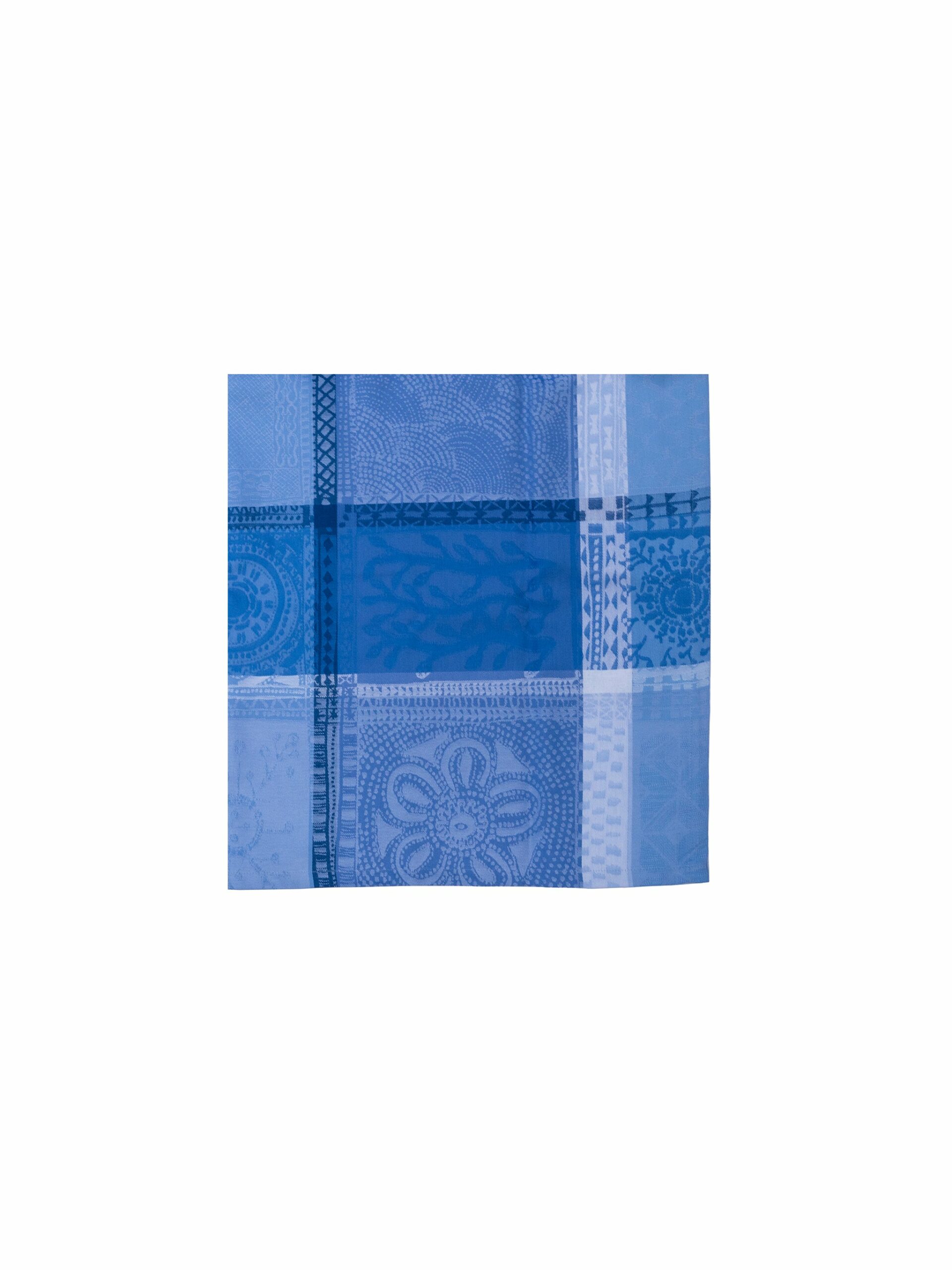 Garnier-Thiebaut Millie Wax Ocean Cotton Table Runner