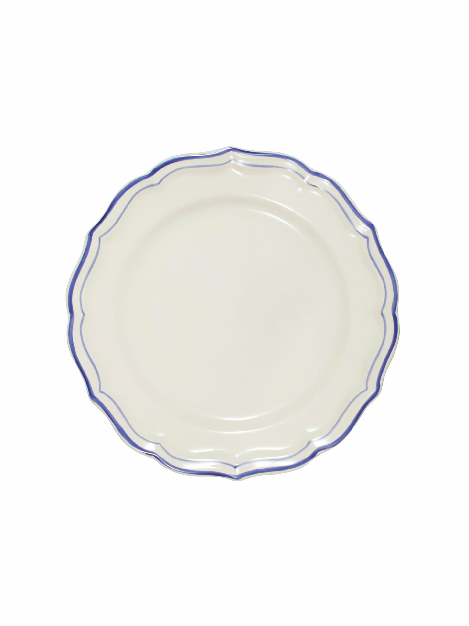 Gien Filet Blue Dinner Plate