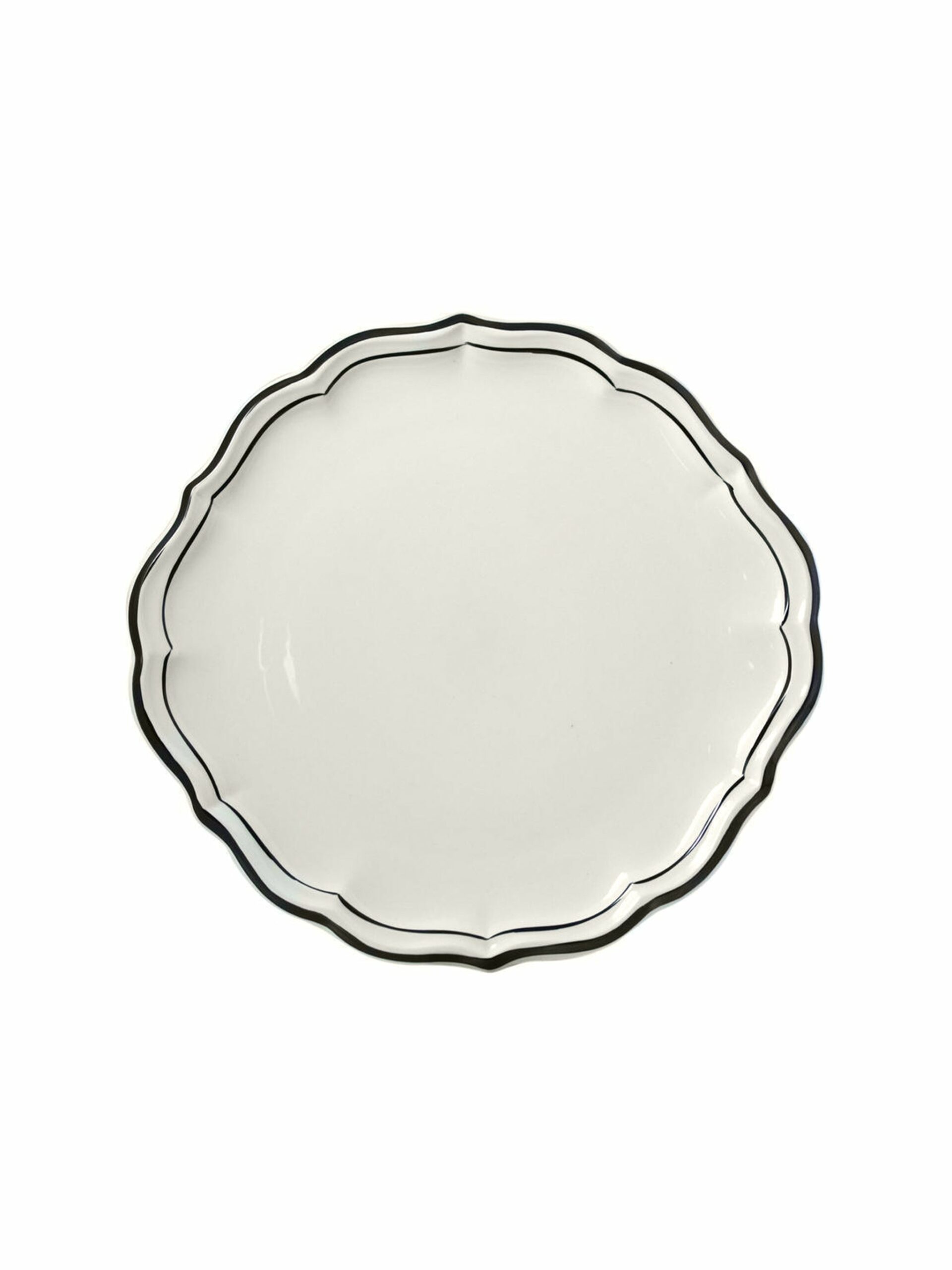 Gien Filet Midnight Cake Platter