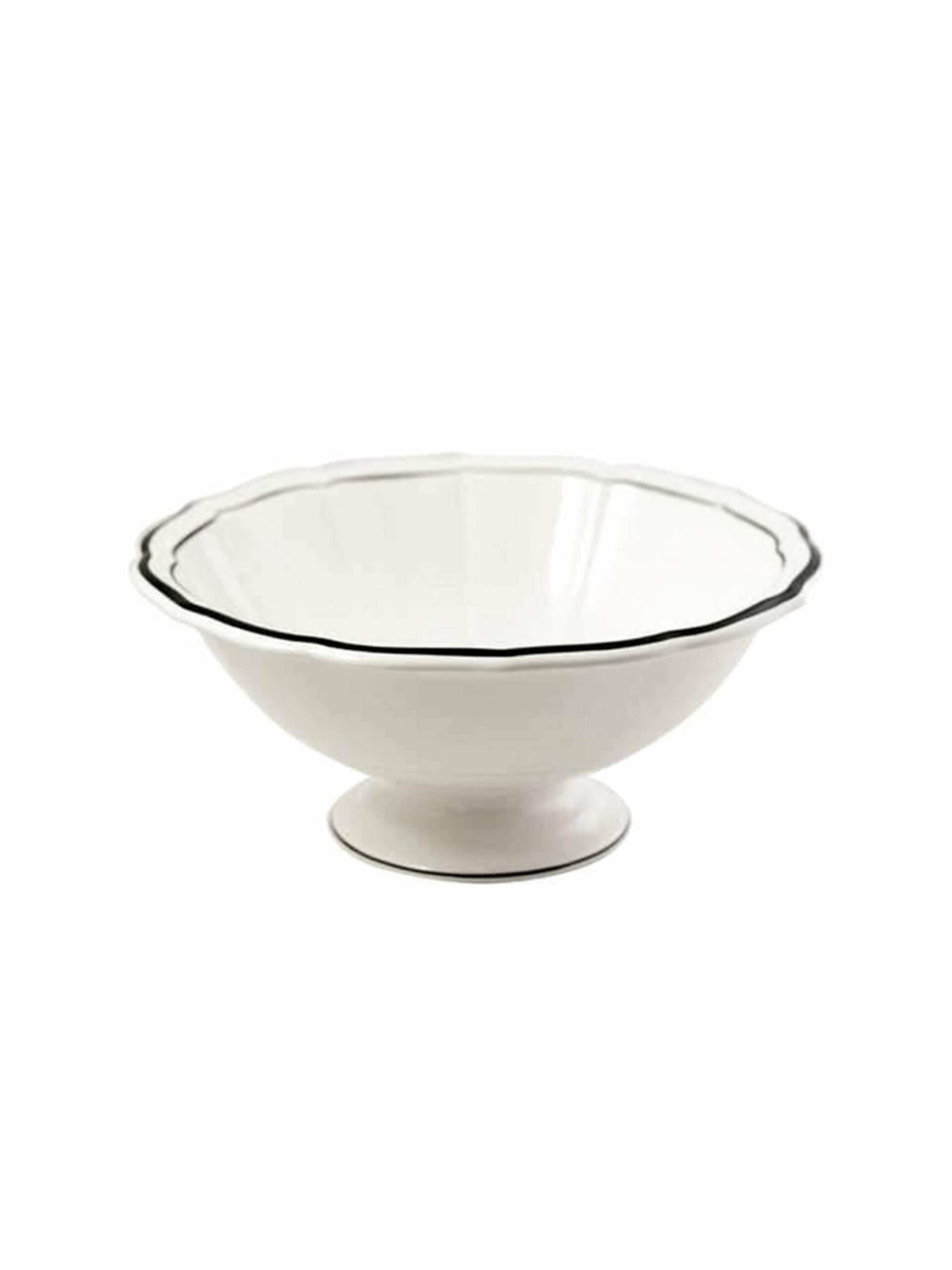 Gien Filet Midnight Open Vegetable Bowl