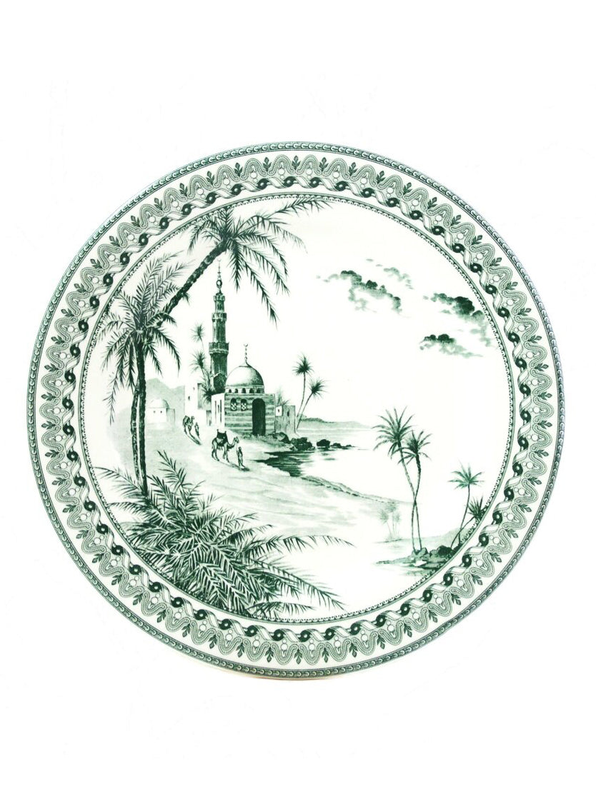 Gien Les Depareillees Vue Orient Coaster or Mini Plate