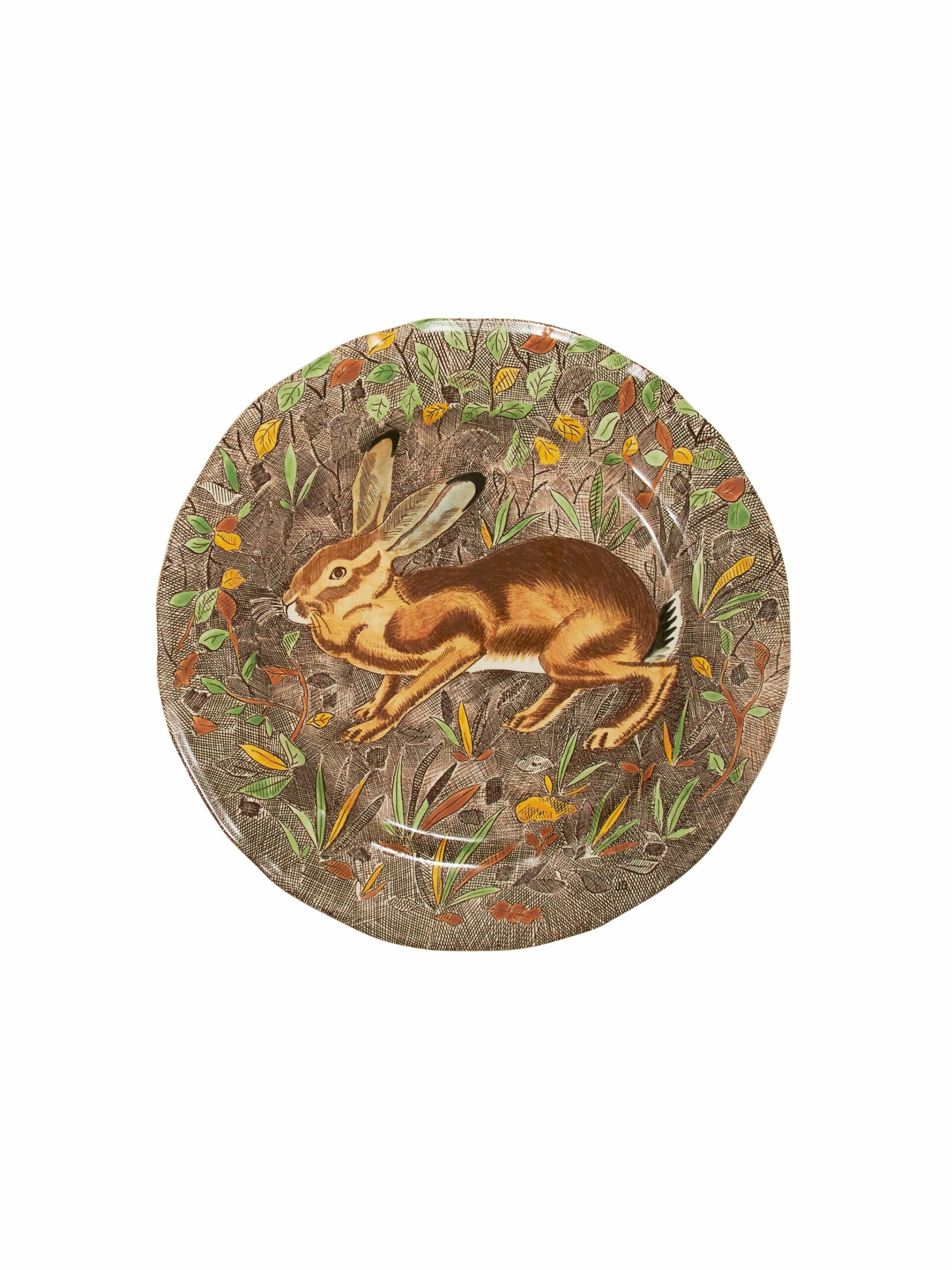 Gien Rambouillet Dinner Plate Hare