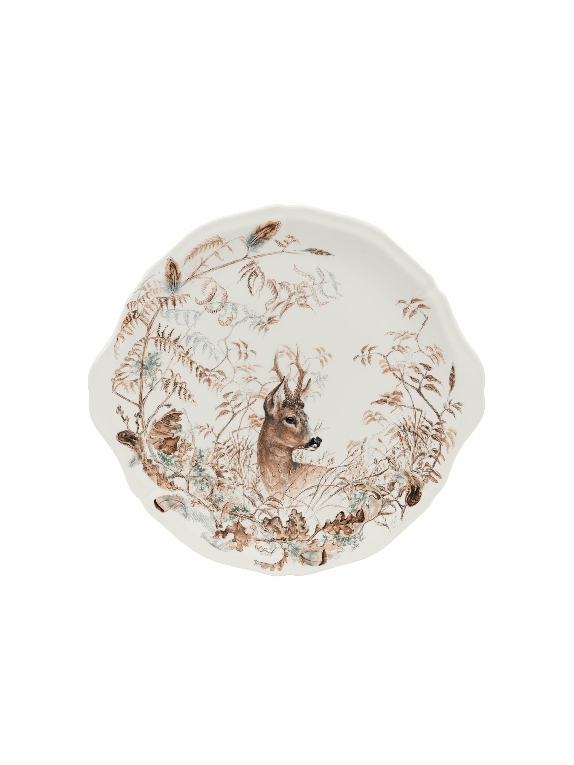 Gien Sologne Platter Deer