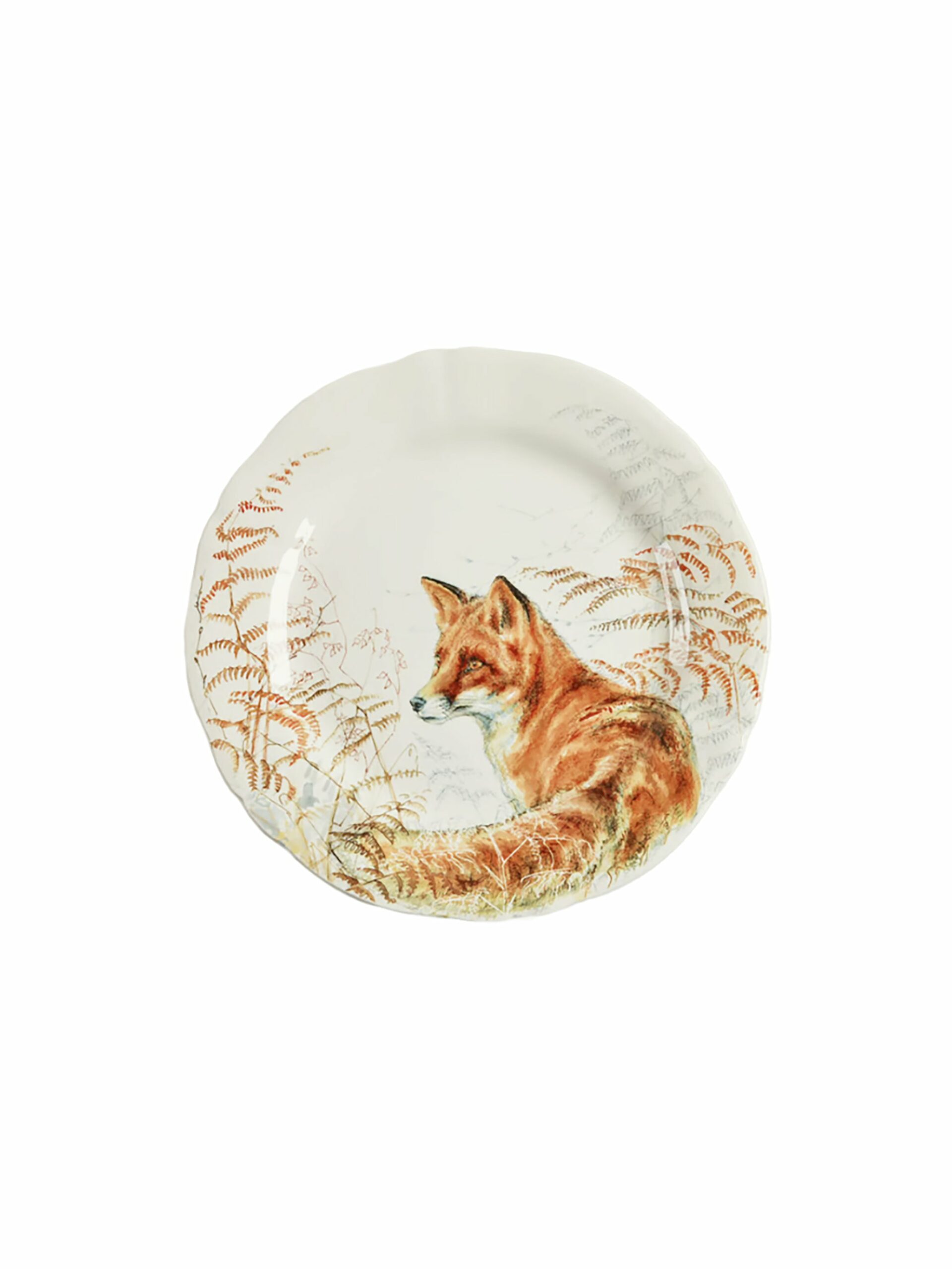 Gien Sologne Fox Salad Plate