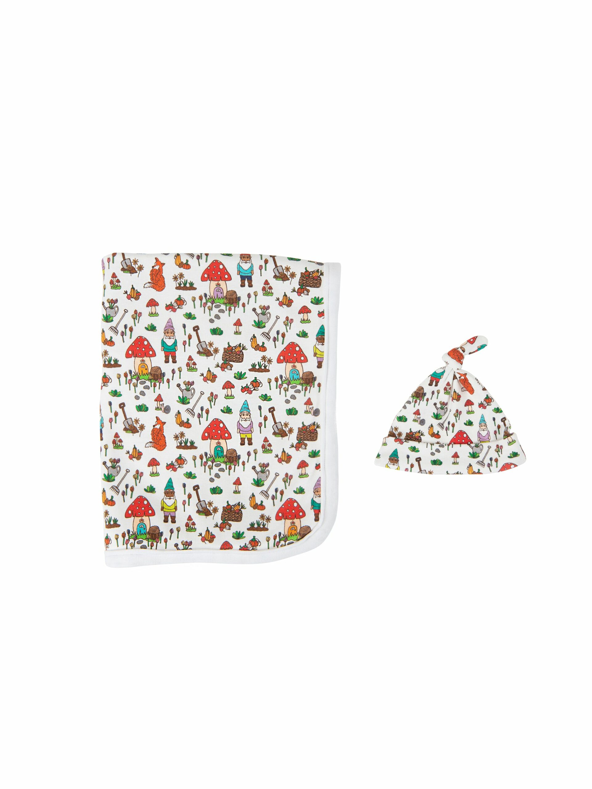 Gnome Sweet Gnome Organic Cotton Newborn Set