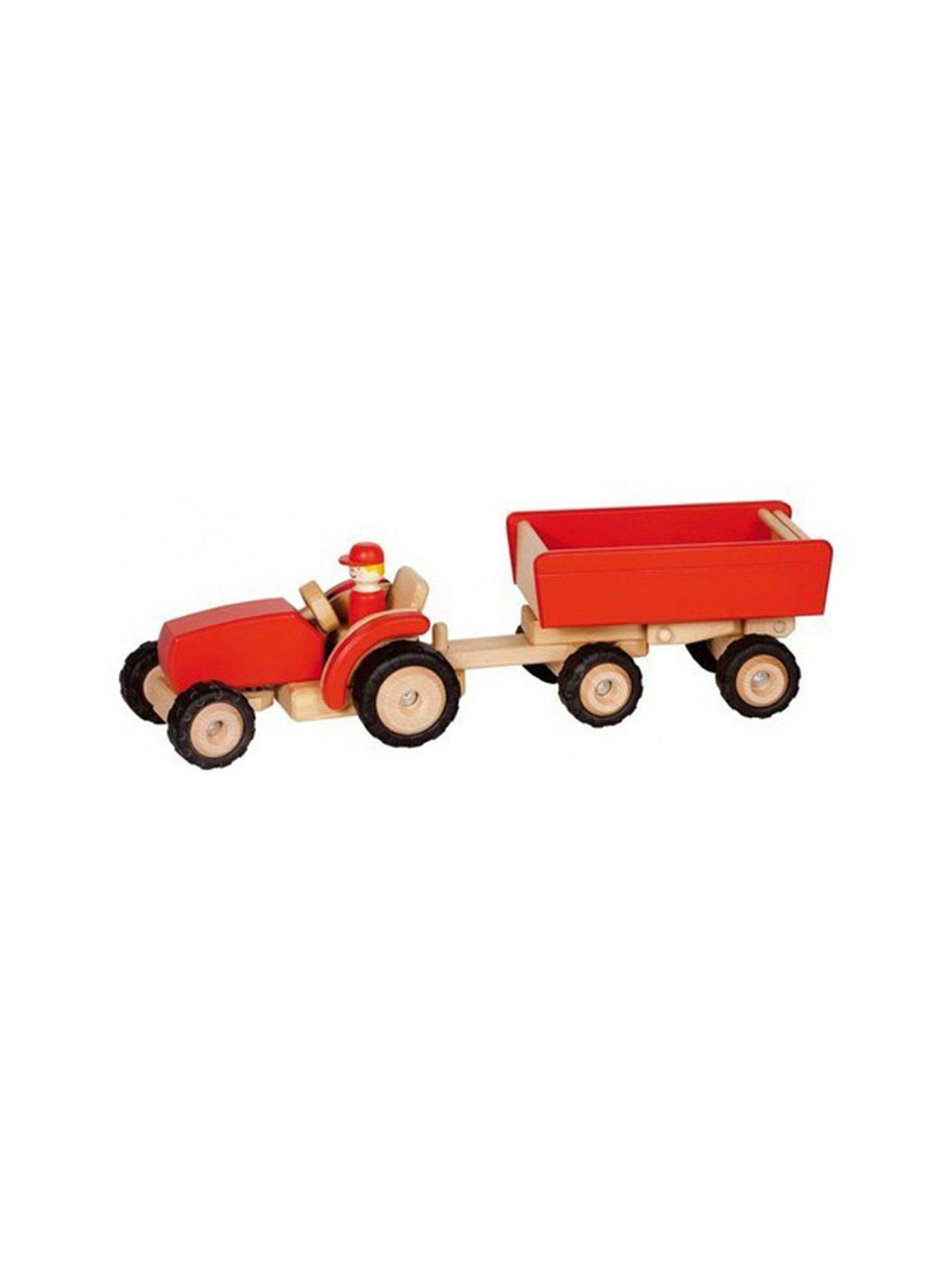 Red Tractor and Farm Animals