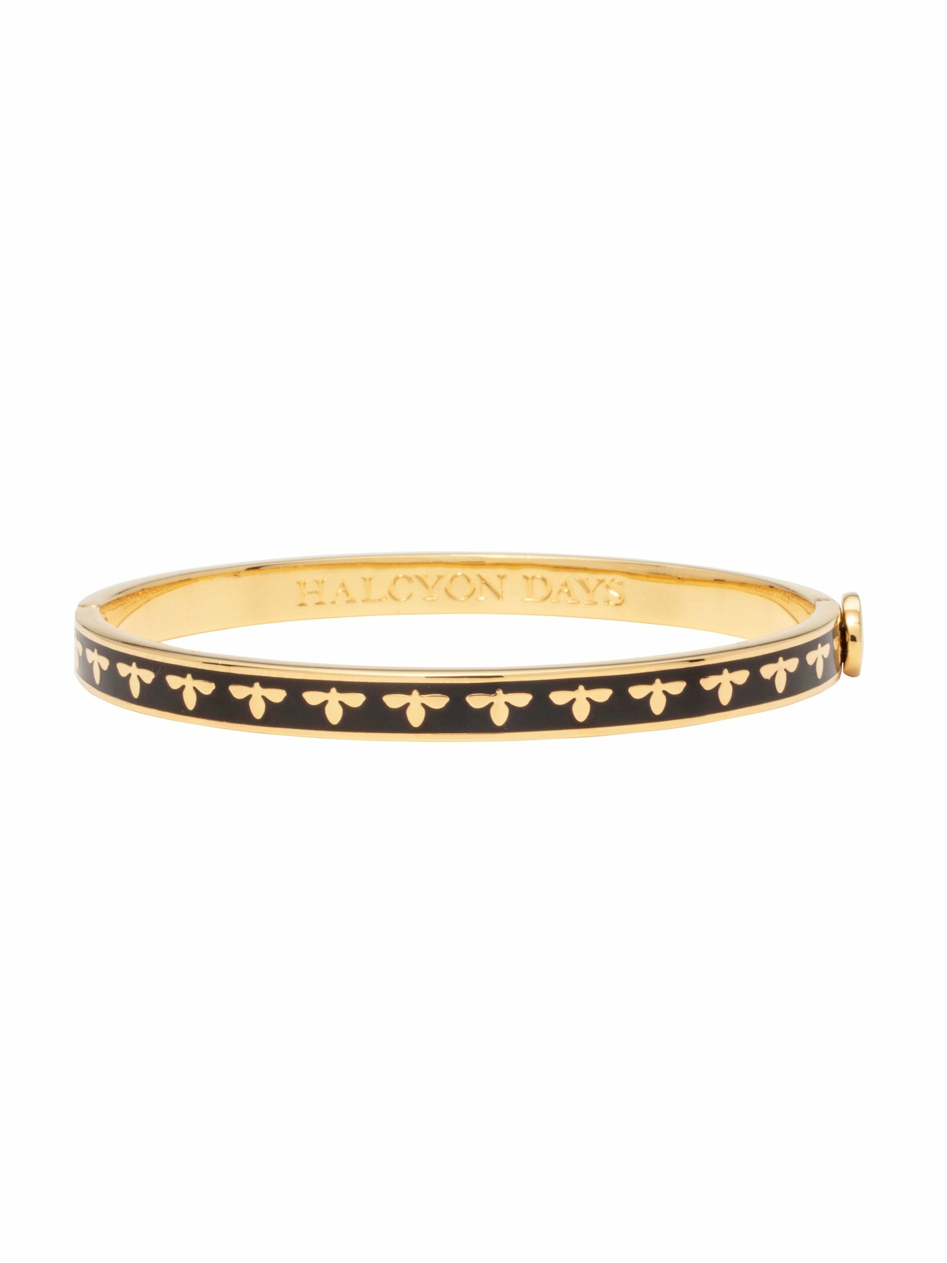 Halcyon Days Skinny Bee Bangle