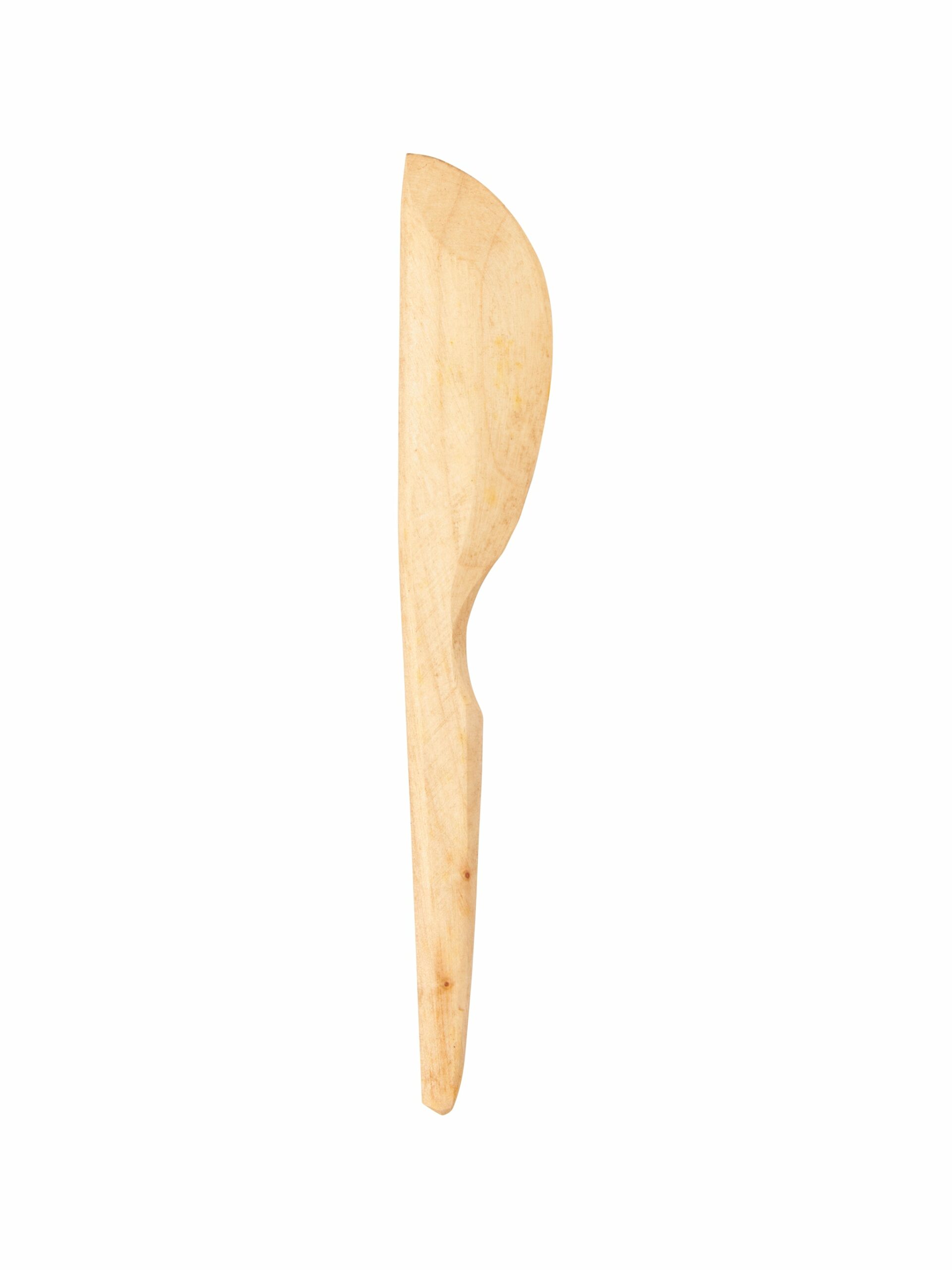 Hand Carved Small Baking Spatula