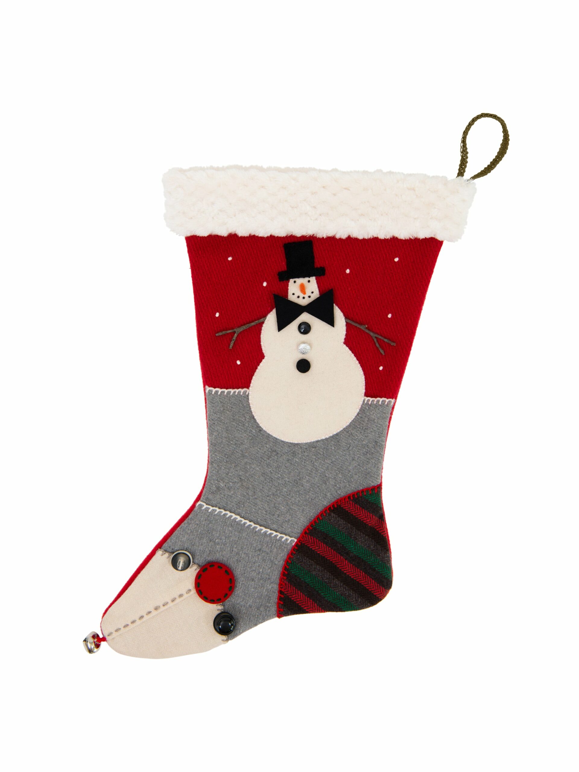 Heirloom Snowman Stocking