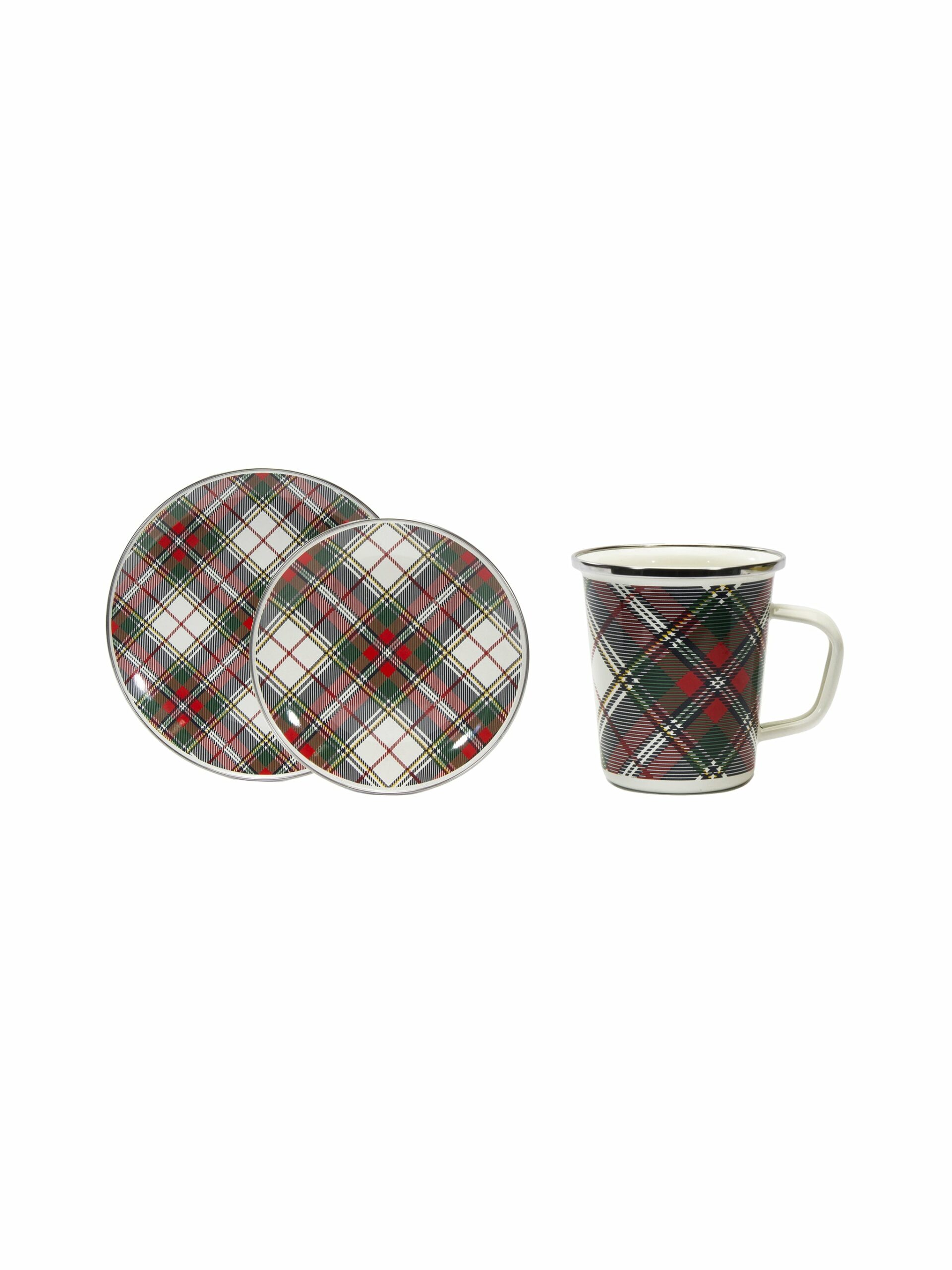 Highland Plaid Dinnerware Set