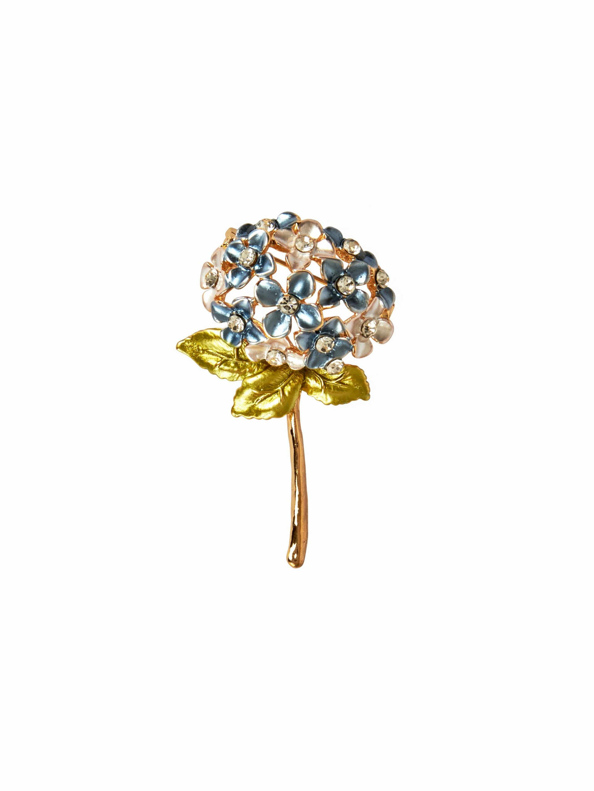 Hydrangea Brooch