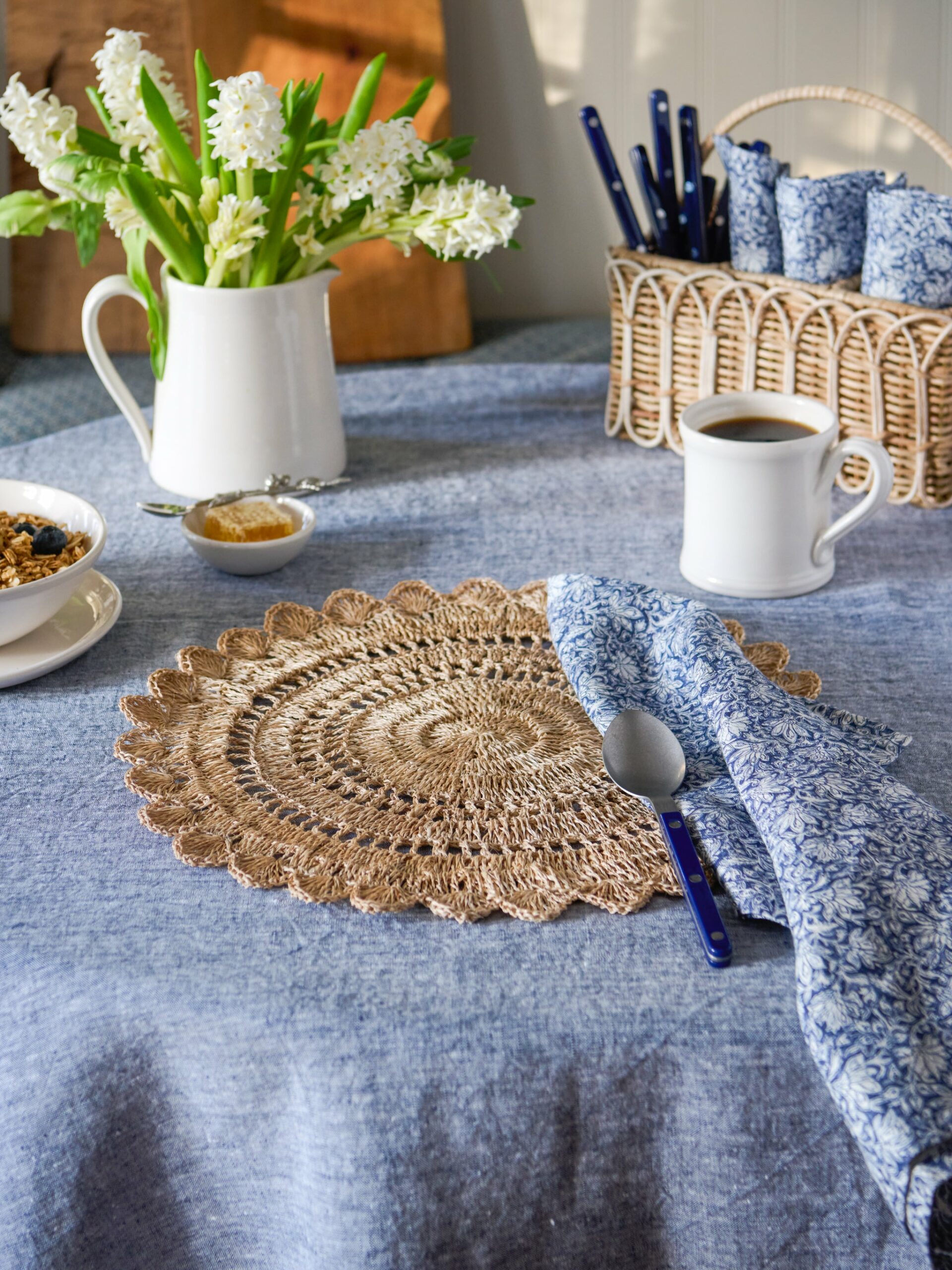 Juliska Macrame Placemat Natural