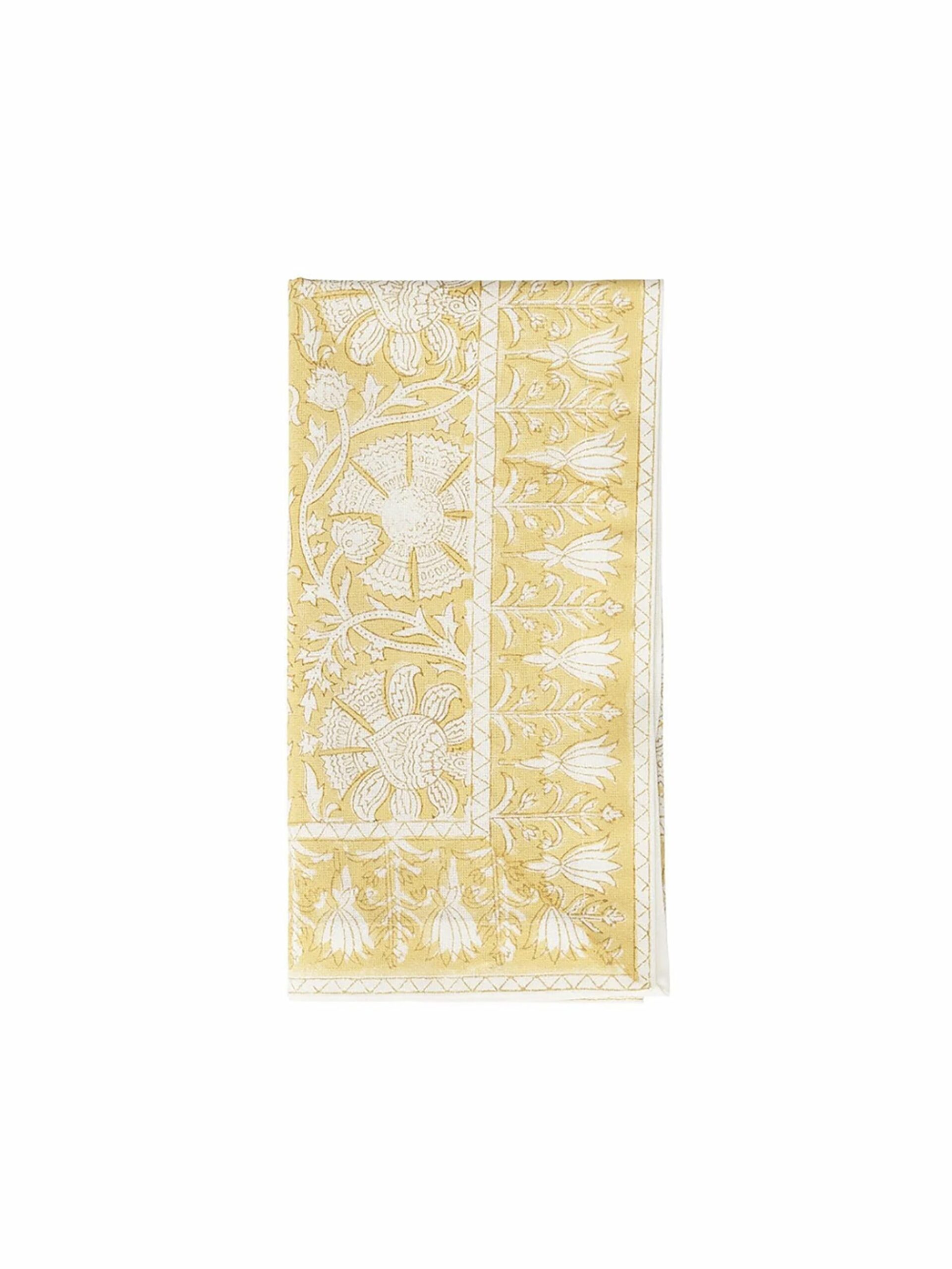 Kim Seybert Provence Yellow Napkin Set