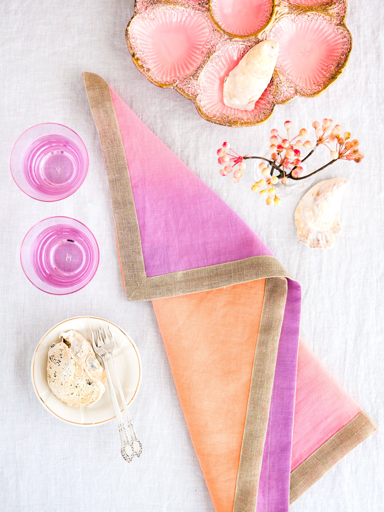 Kim Seybert Sorbet Dip Dye Napkins