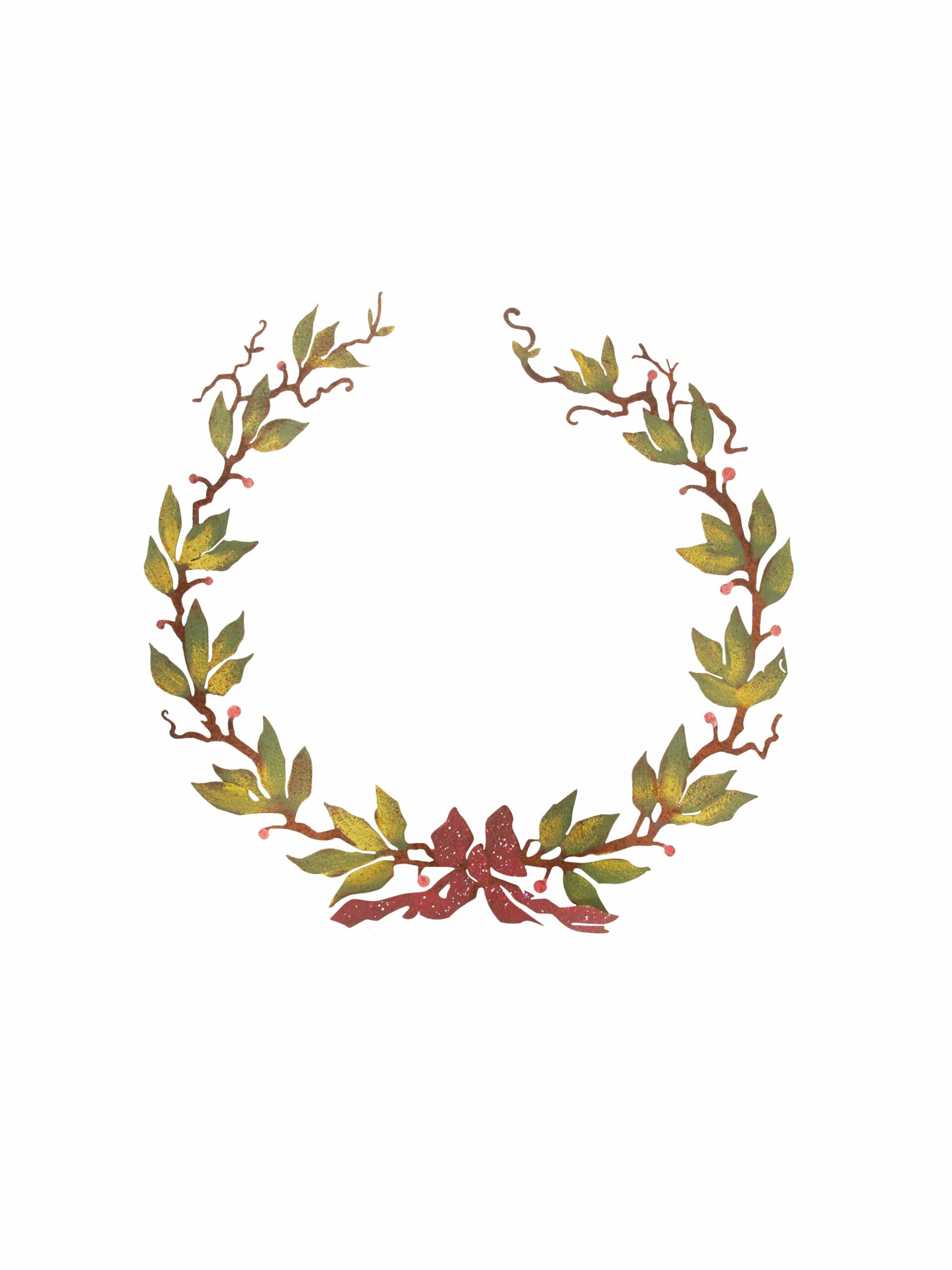 Laurel Wreath Garden Art