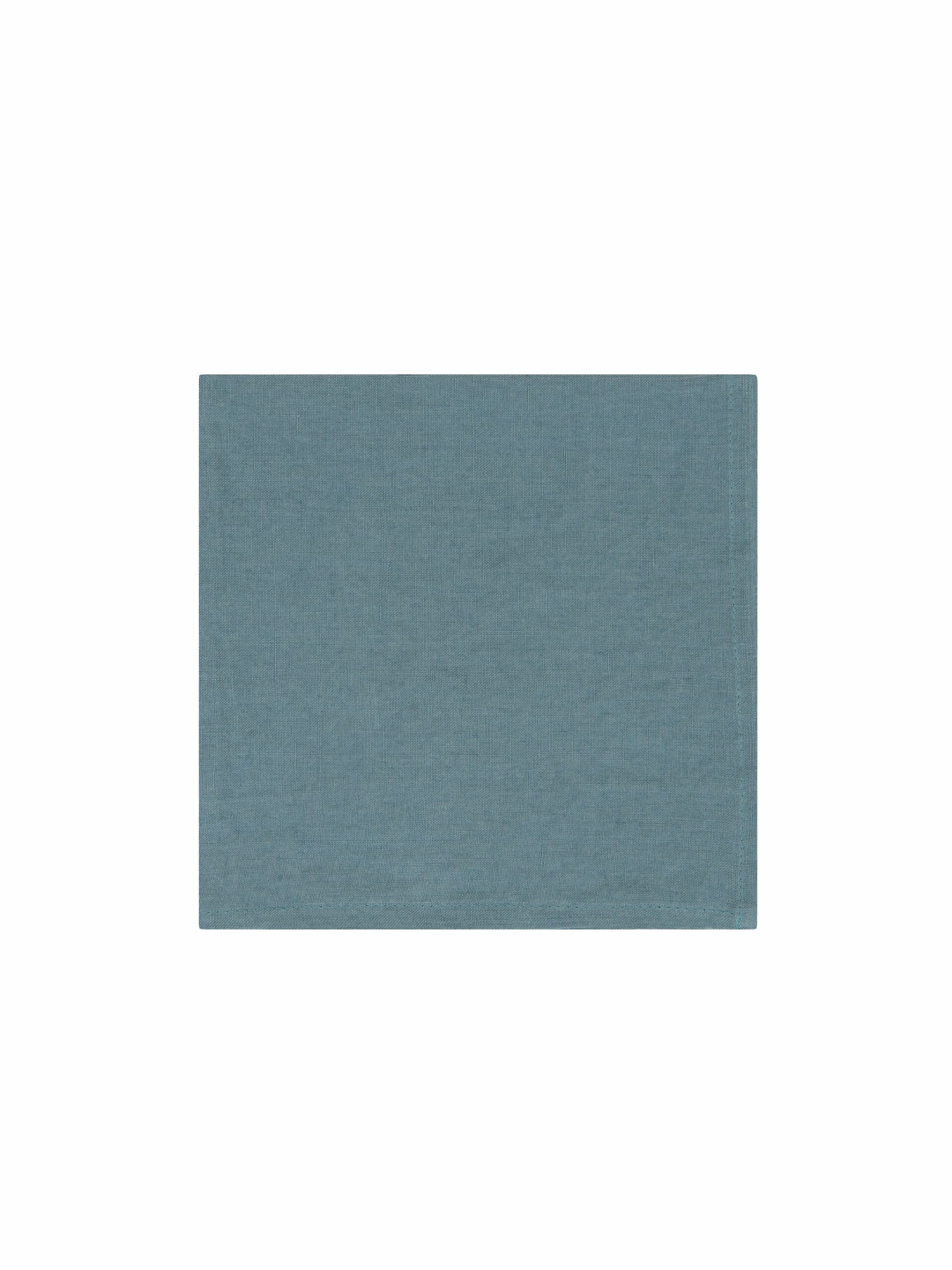 Libeco Skye Napkins Steel Blue