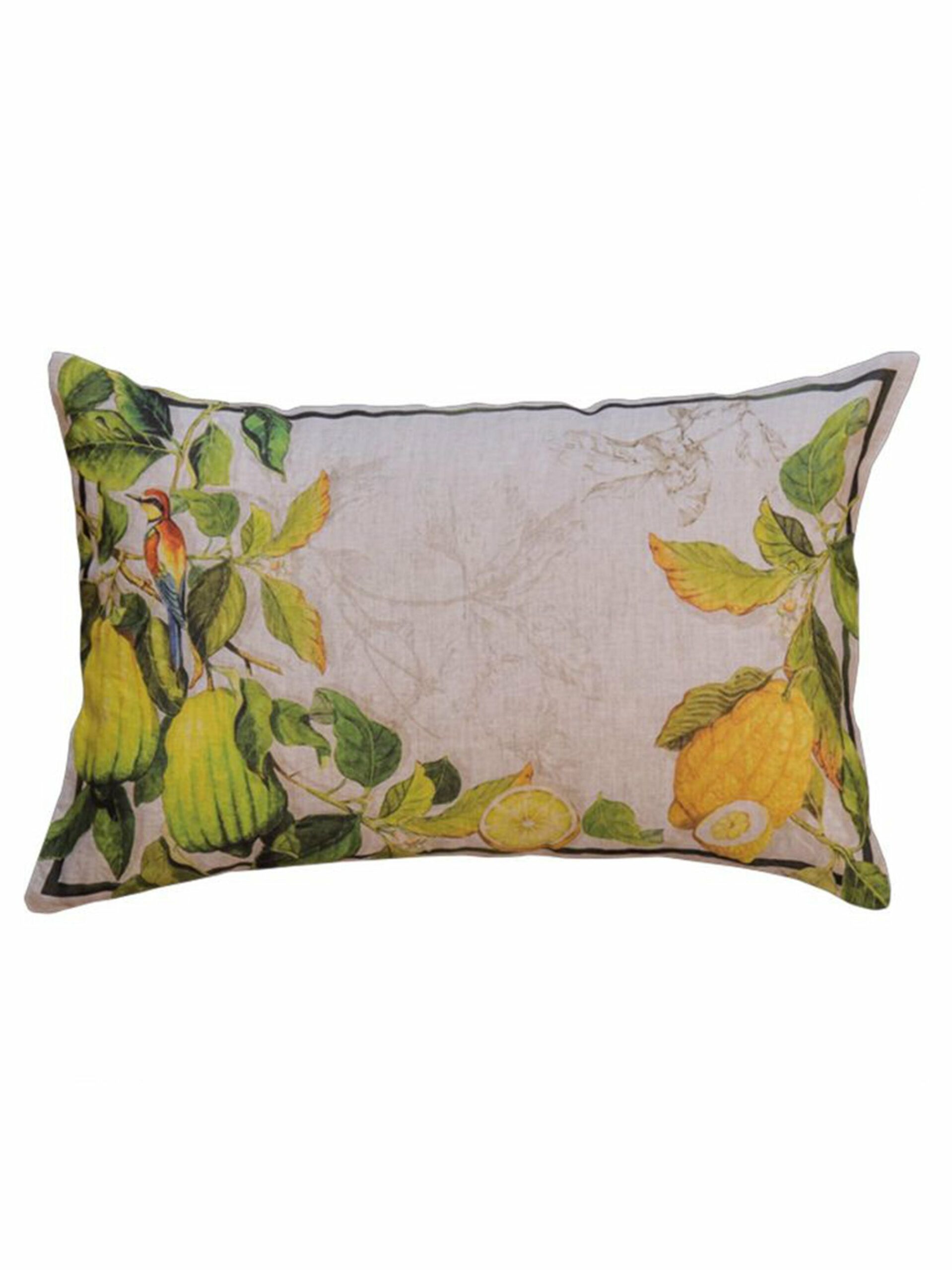 Limoncello Linen Pillow