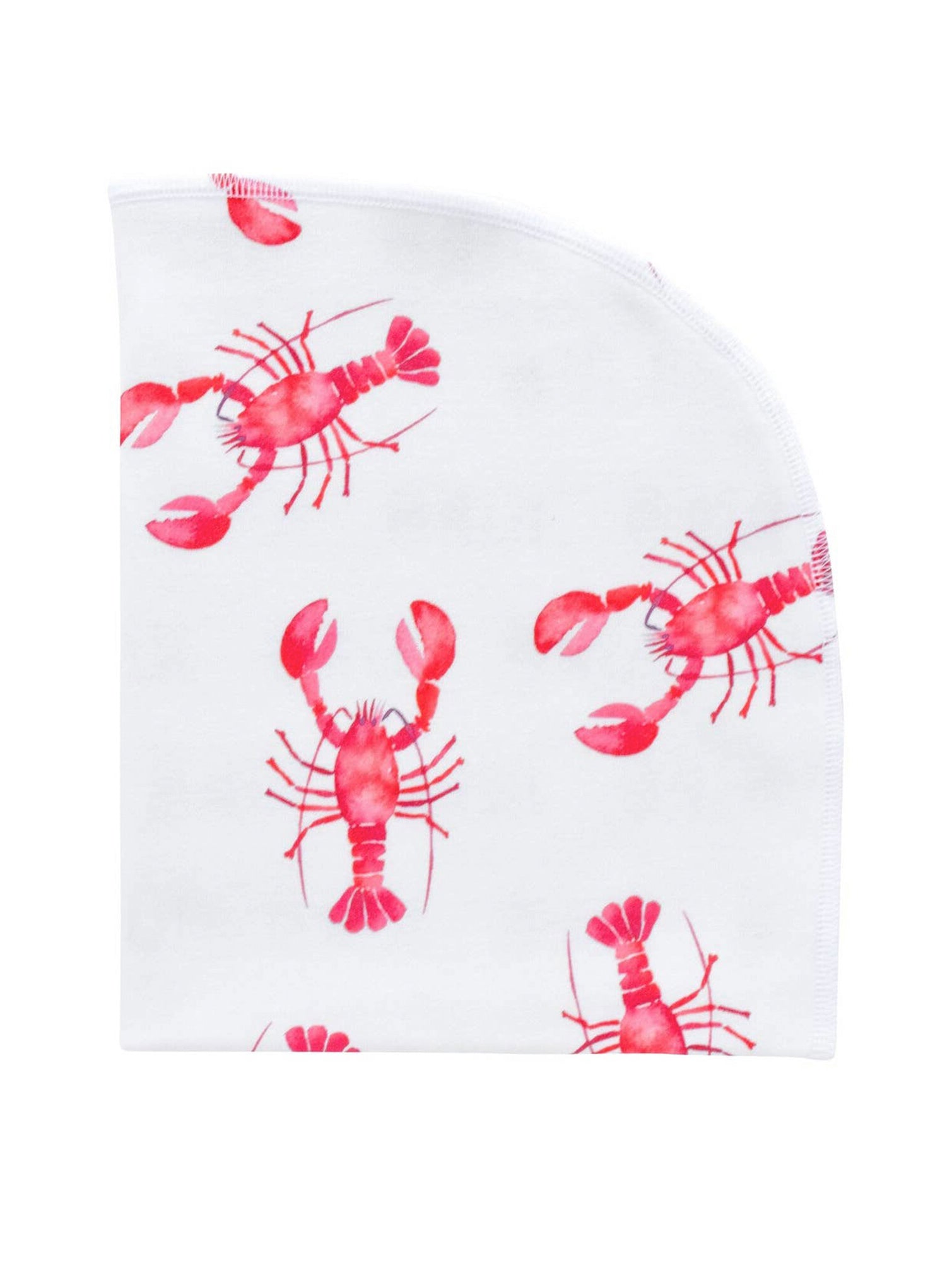 Lobster Organic Baby Blanket