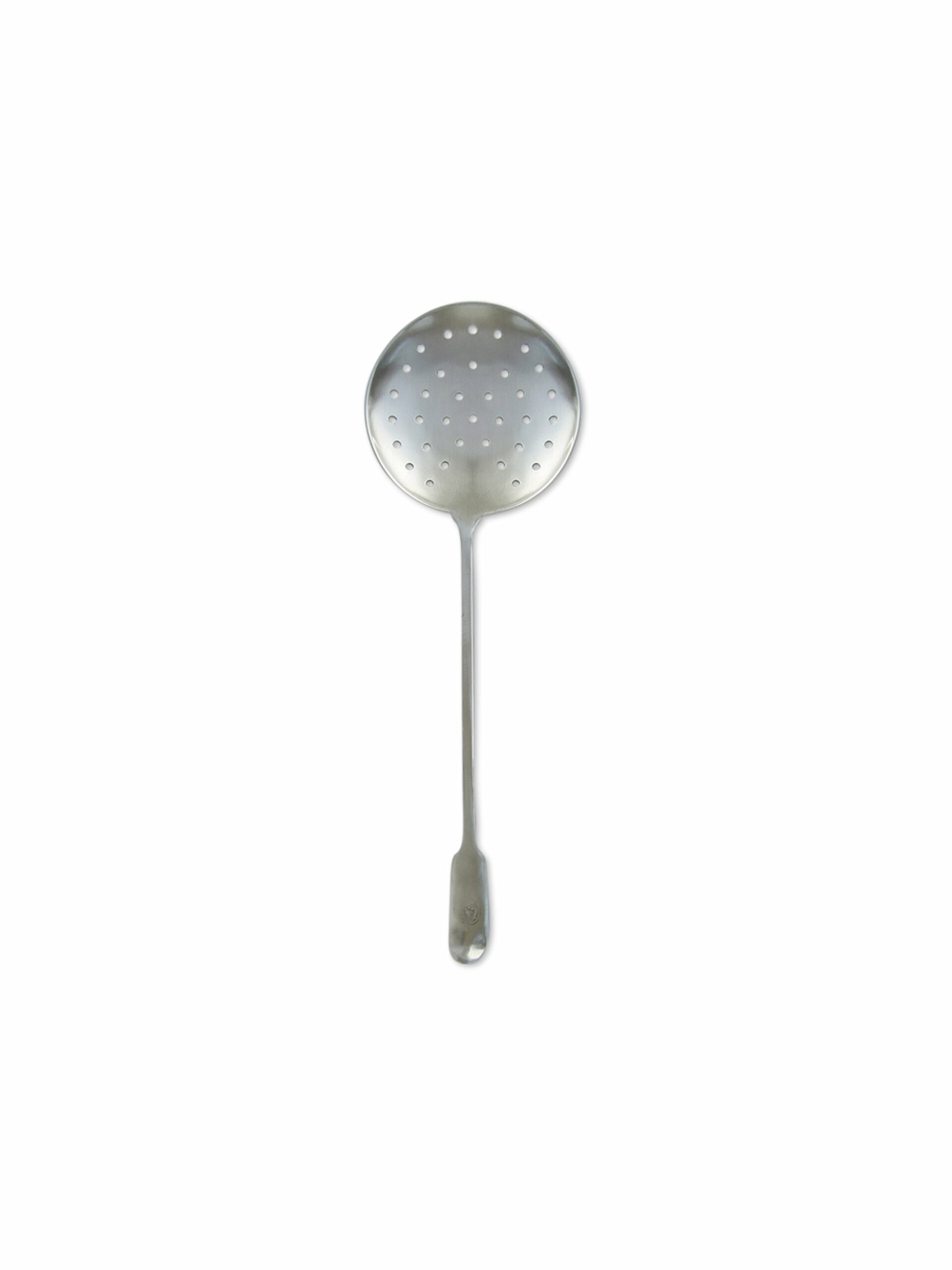 MATCH Pewter Antique Straining Spoon